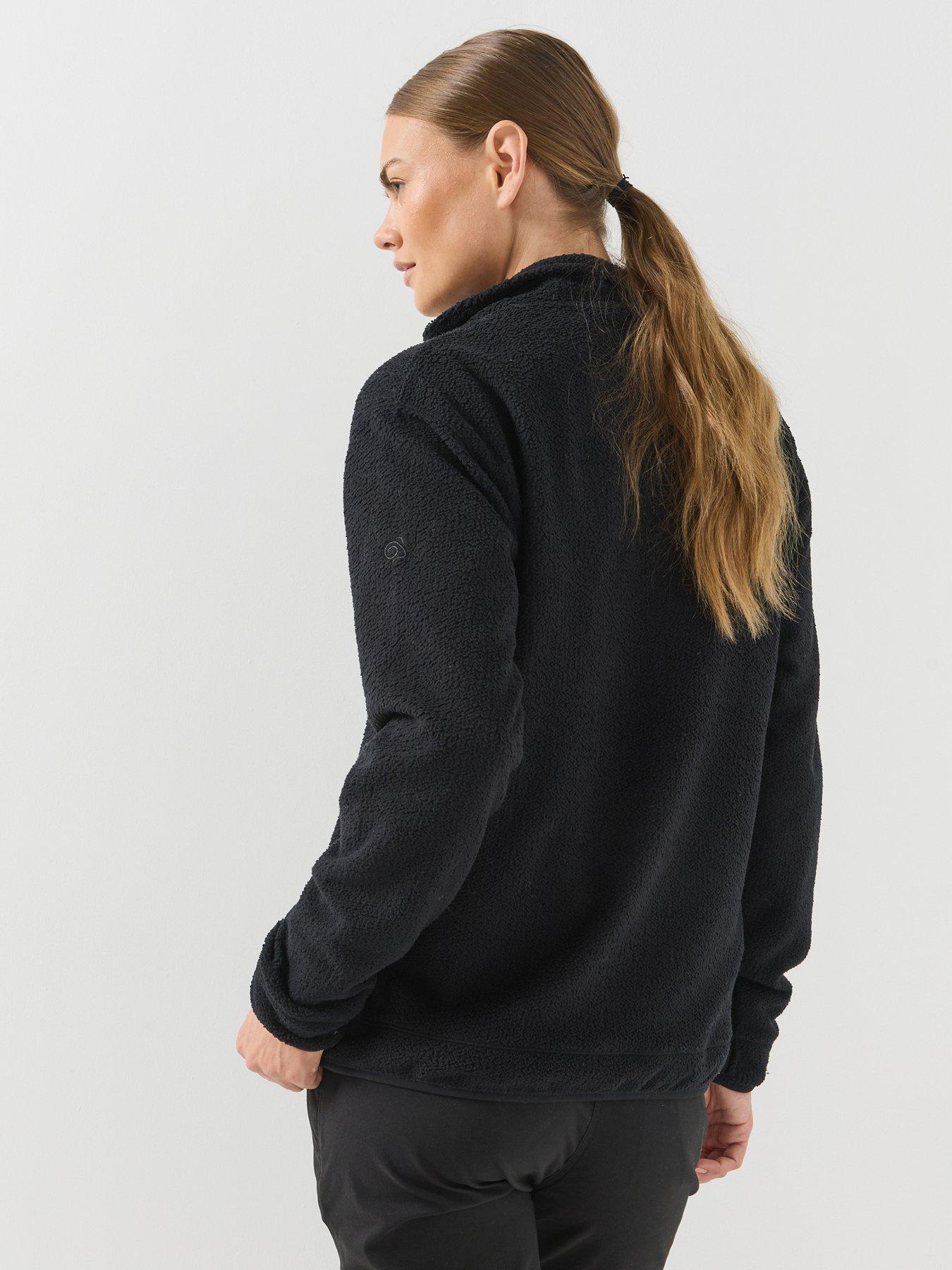 Image 6 of 6 of Craghoppers Womens Compresslite Half Zip Fleece -black