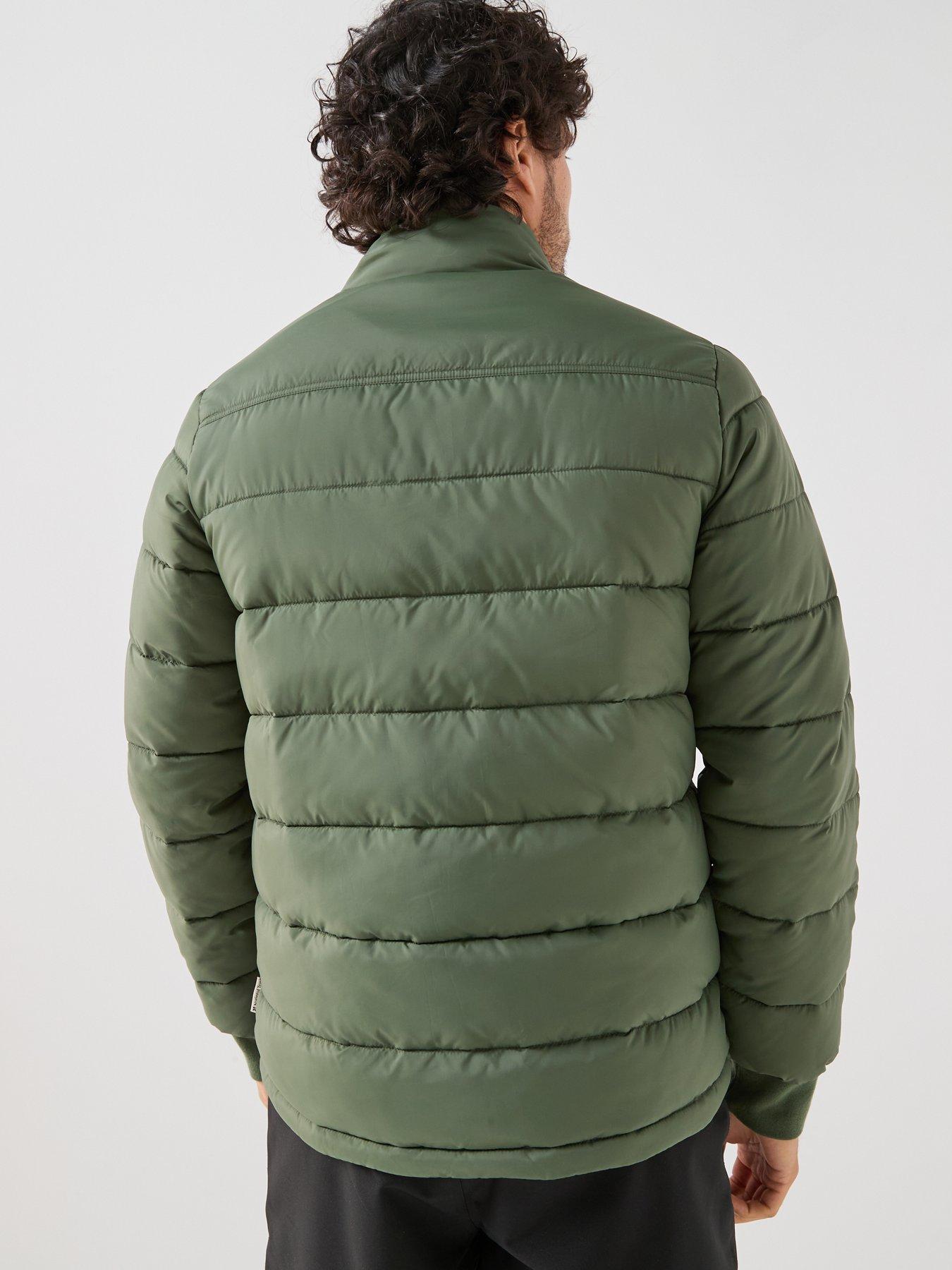 Image 2 of 6 of Craghoppers Mens National Trust Quilted Stretch Full Zip Jacket - Green