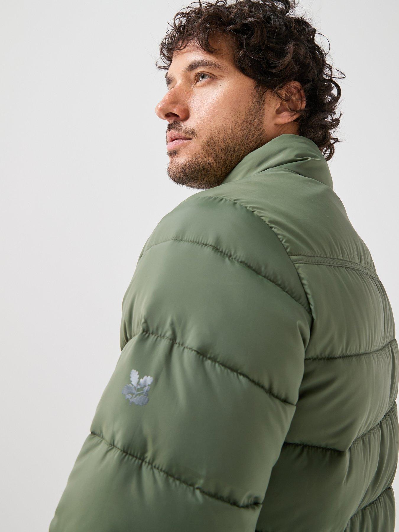 Image 6 of 6 of Craghoppers Mens National Trust Quilted Stretch Full Zip Jacket - Green