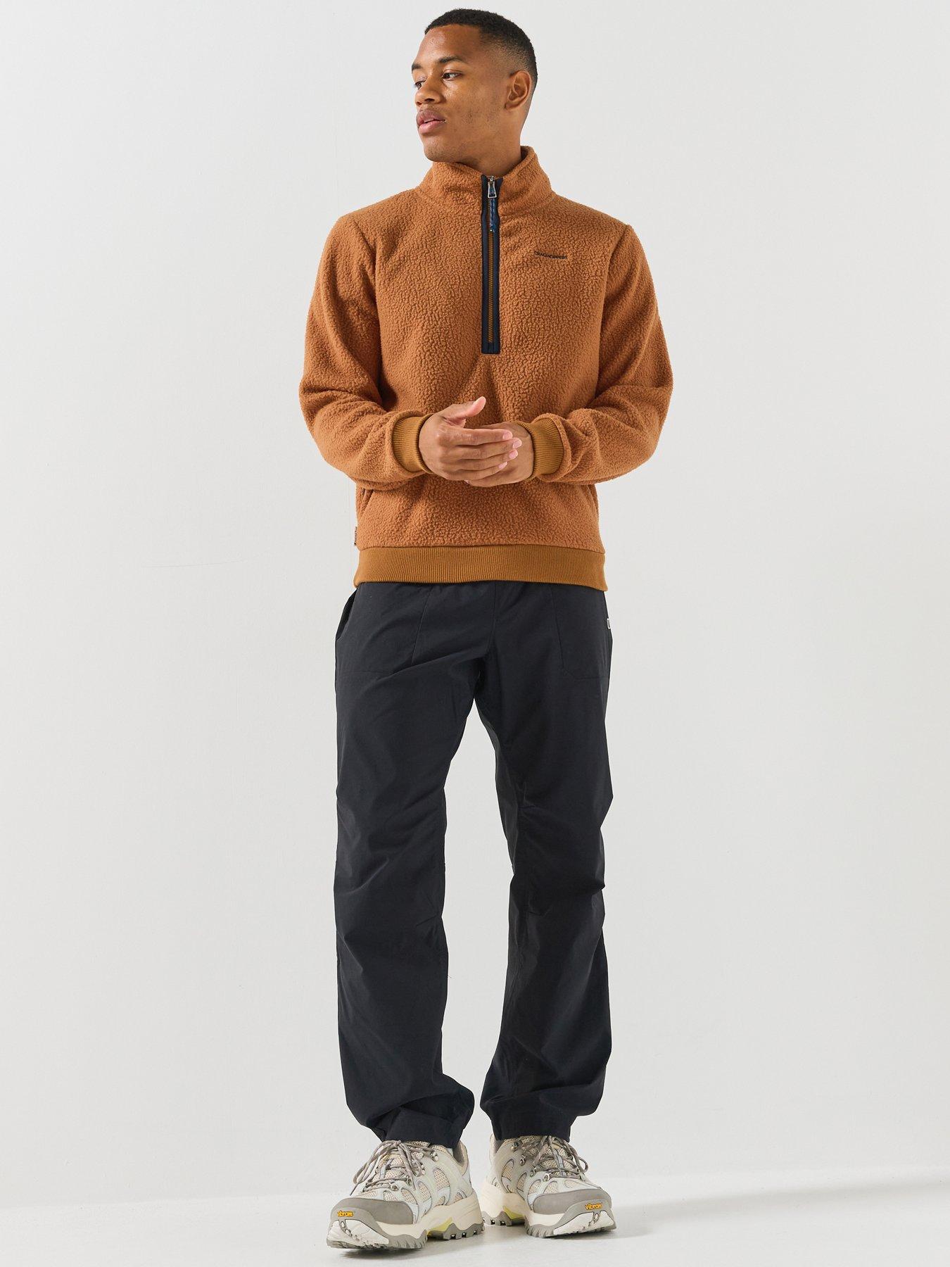 Image 1 of 5 of Craghoppers Mens National Trust Cormorant Half Zip Fleece -orange