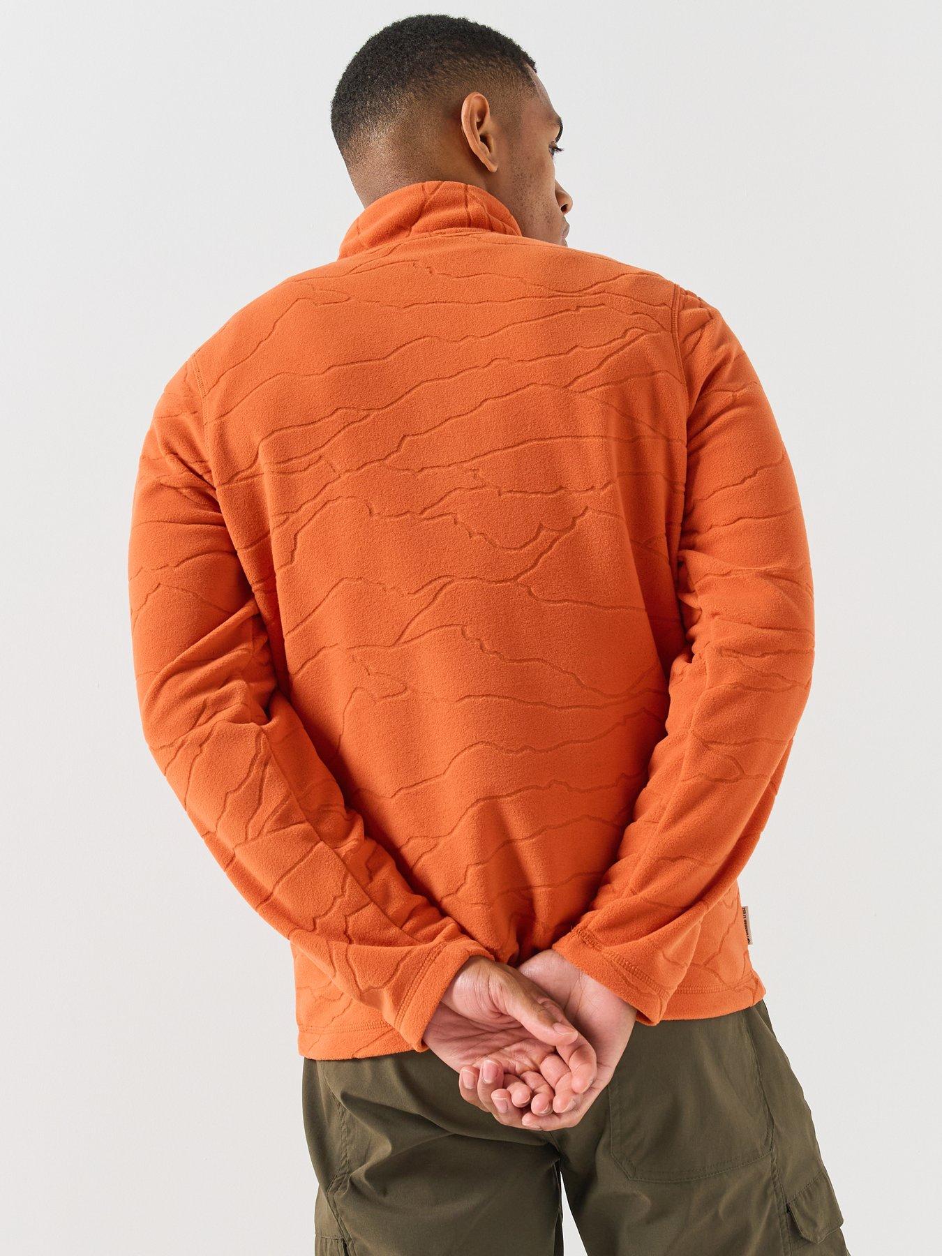 Image 2 of 6 of Craghoppers Mens National Trust Bartsia Half Zip Fleece -orange