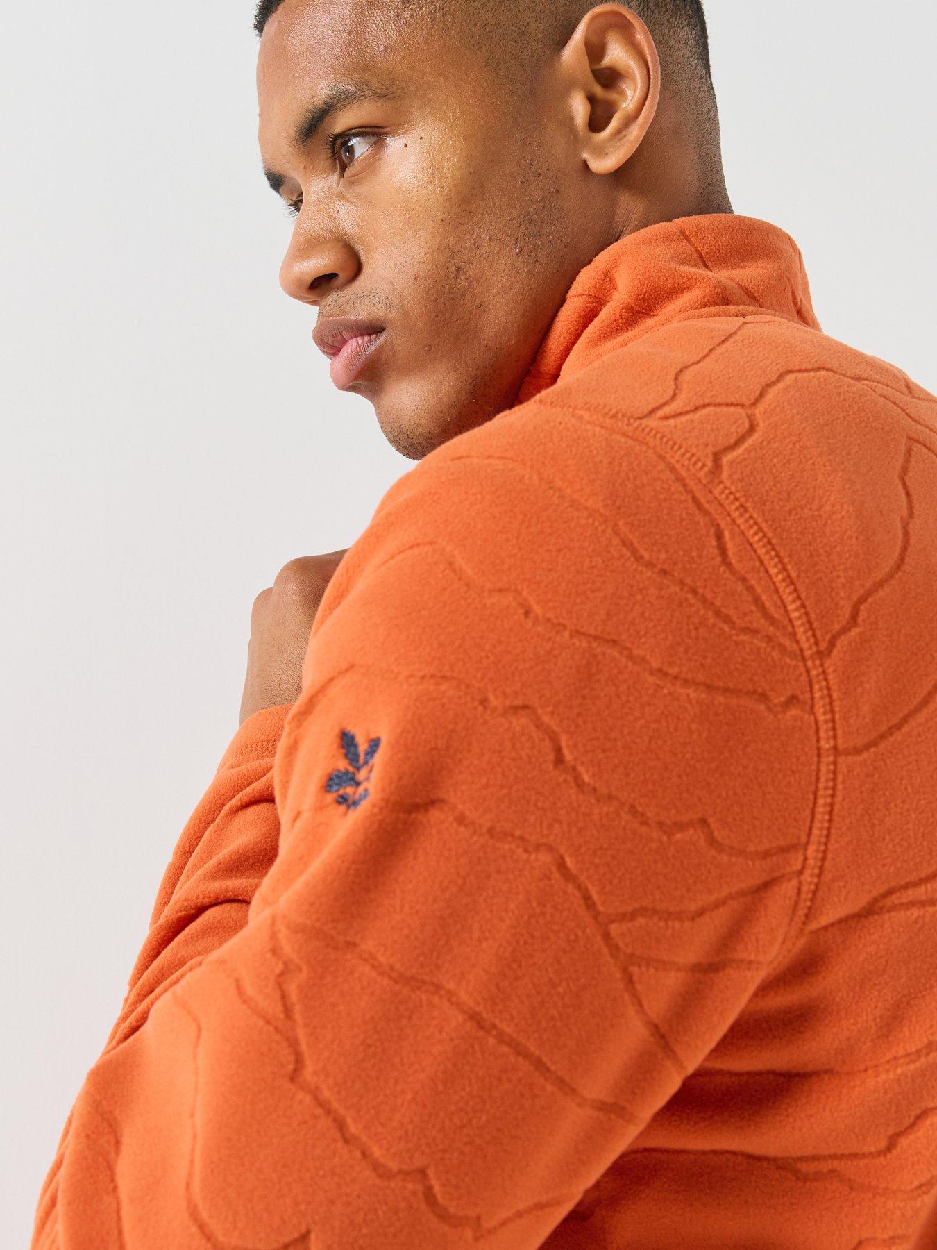Image 6 of 6 of Craghoppers Mens National Trust Bartsia Half Zip Fleece -orange