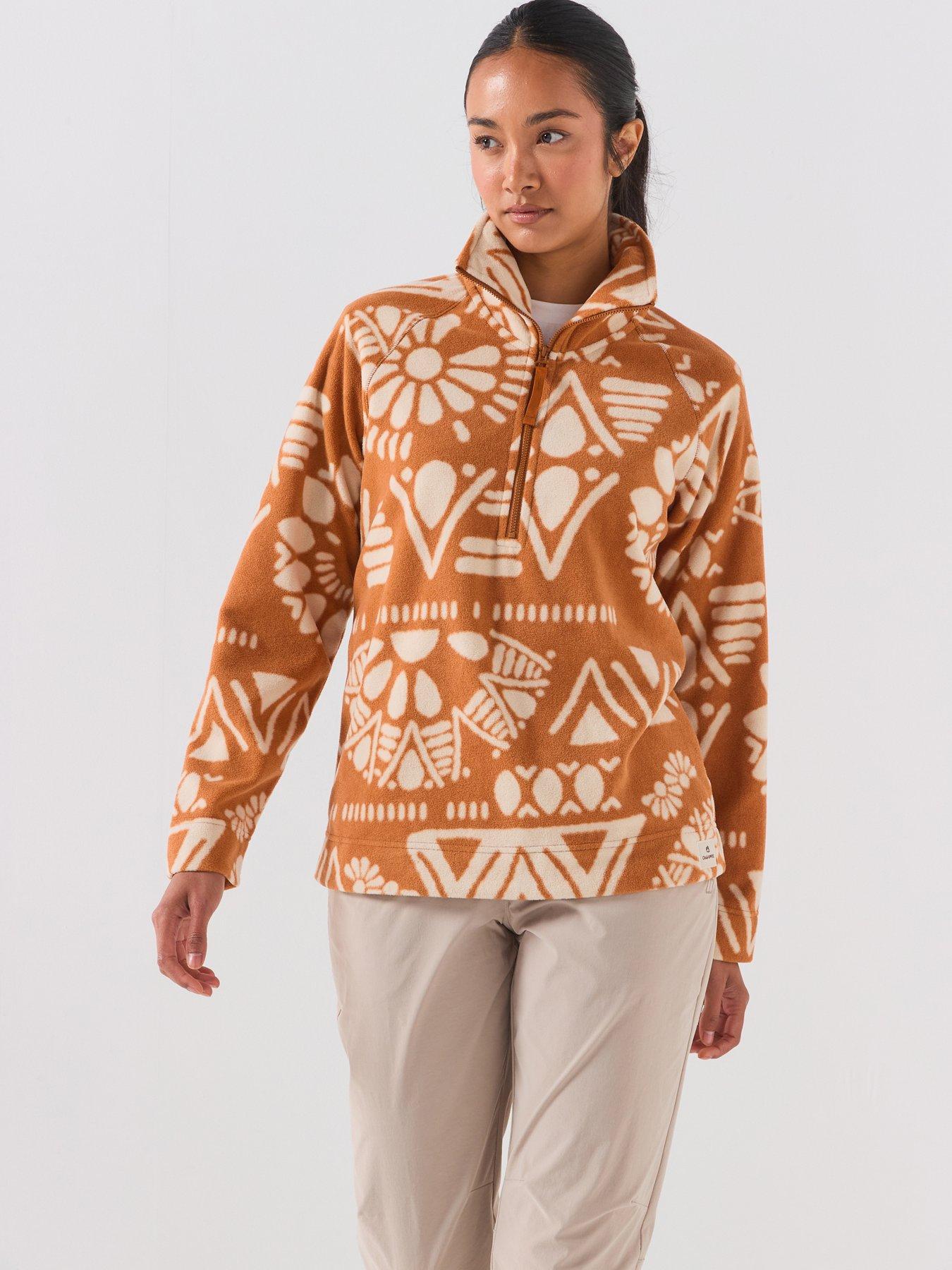 Craghoppers Womens Annjela Half Zip Fleece -yellow