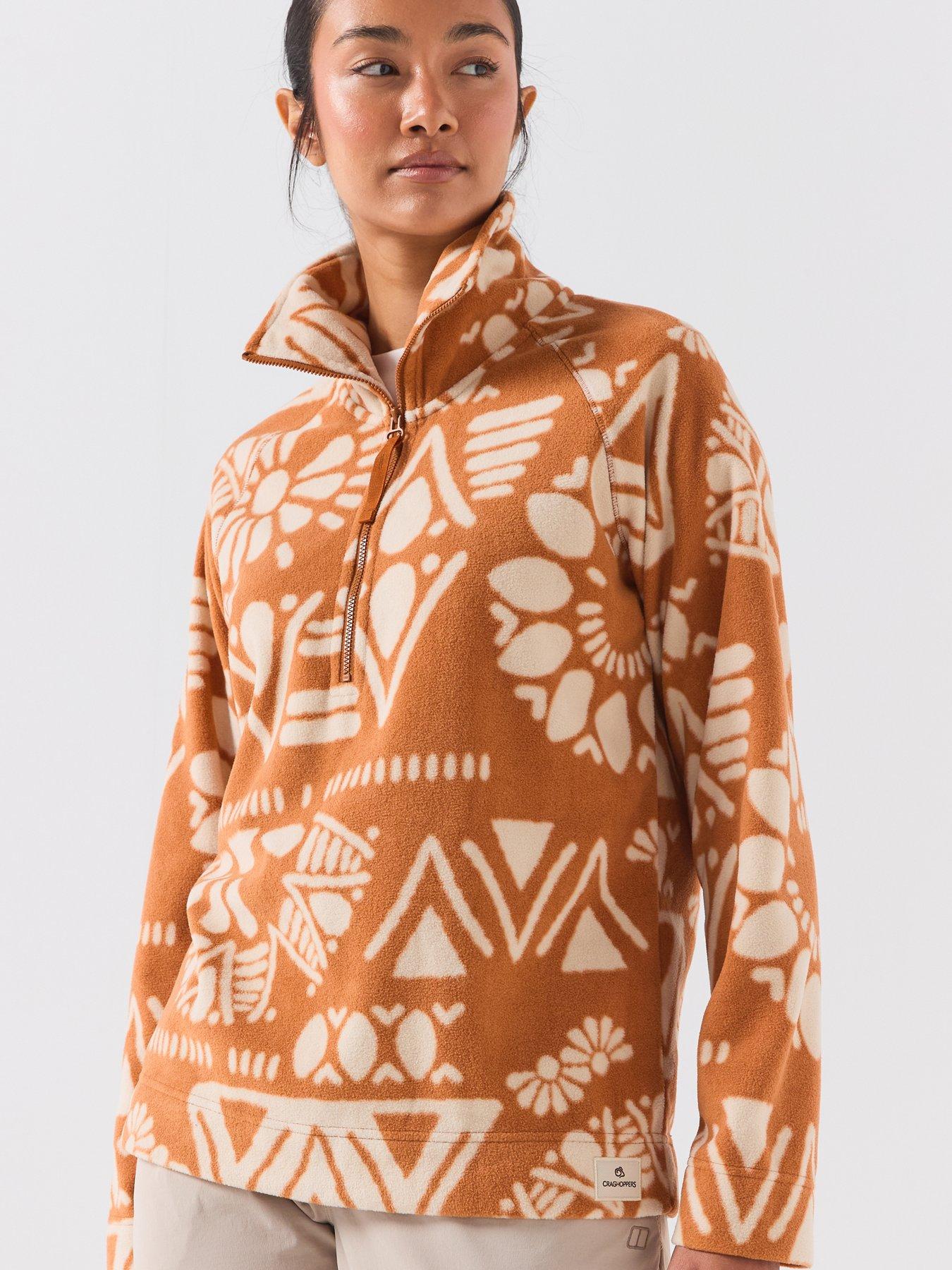 Image 4 of 6 of Craghoppers Womens Annjela Half Zip High Collar Fleece - Yellow
