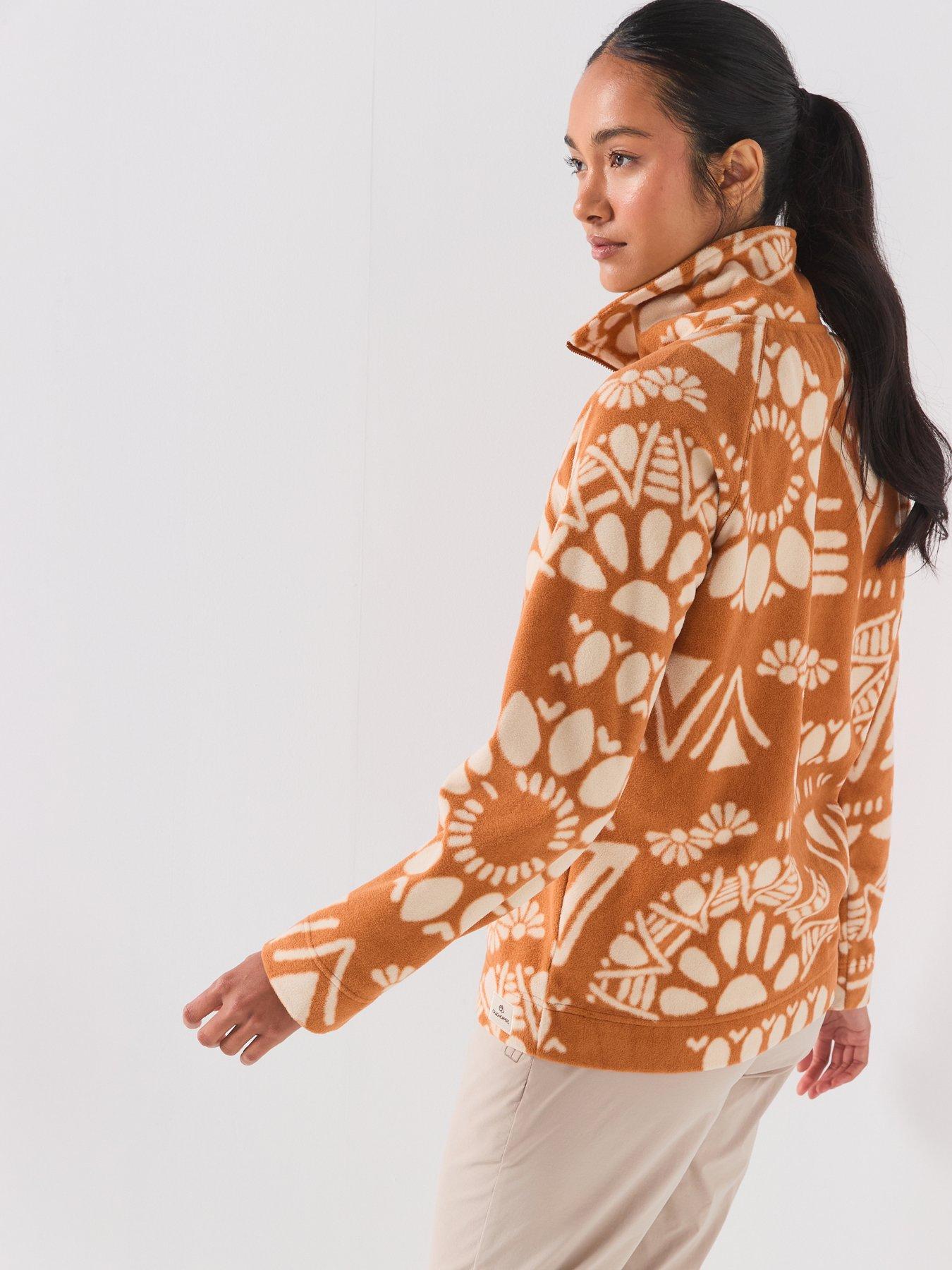 Image 5 of 6 of Craghoppers Womens Annjela Half Zip High Collar Fleece - Yellow
