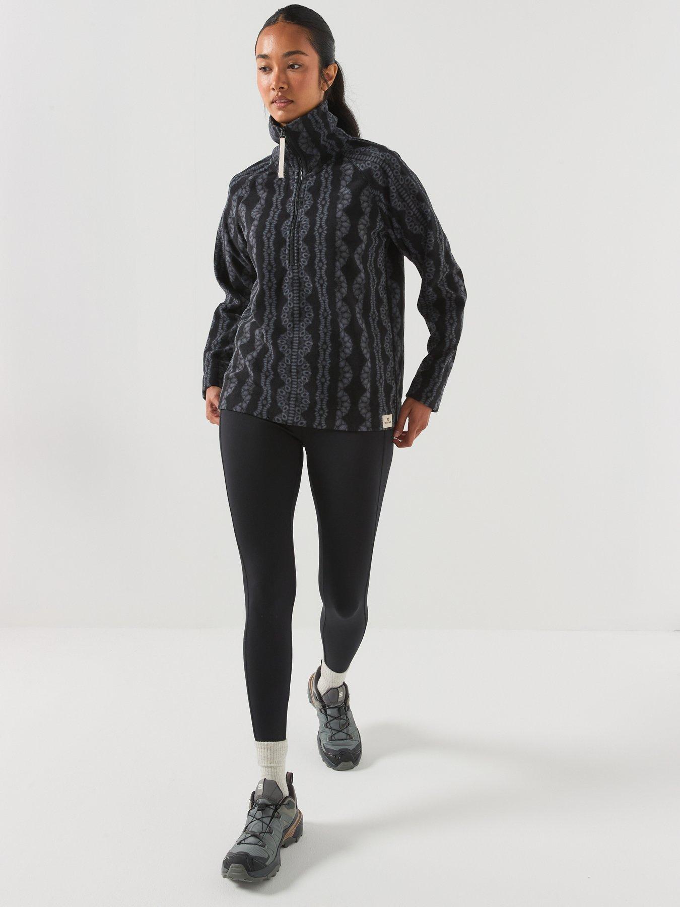Image 3 of 6 of Craghoppers Womens Annjela Half Zip Fleece Jacket - Black
