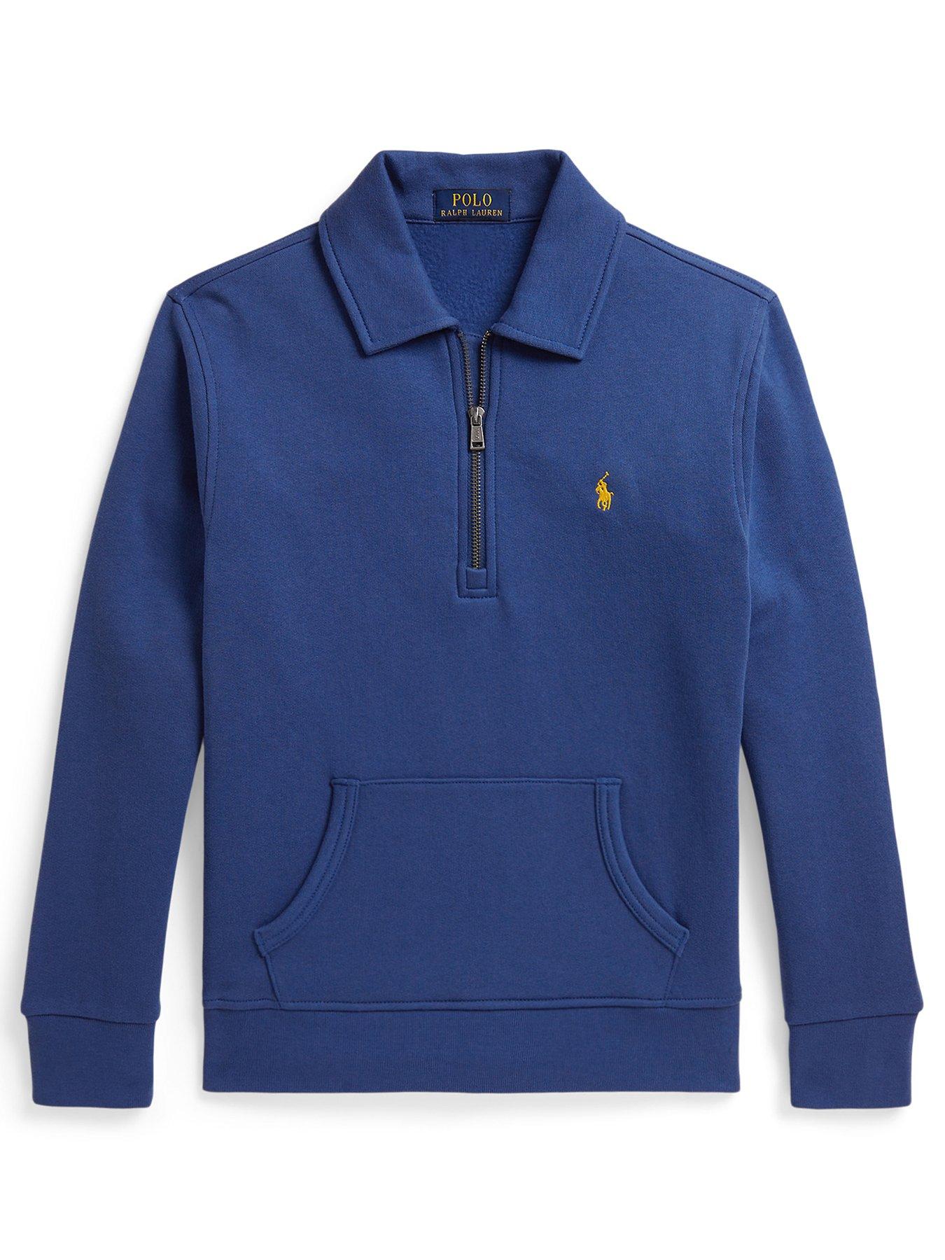 Polo Ralph Lauren Boys Zip Sweatshirt - Blue