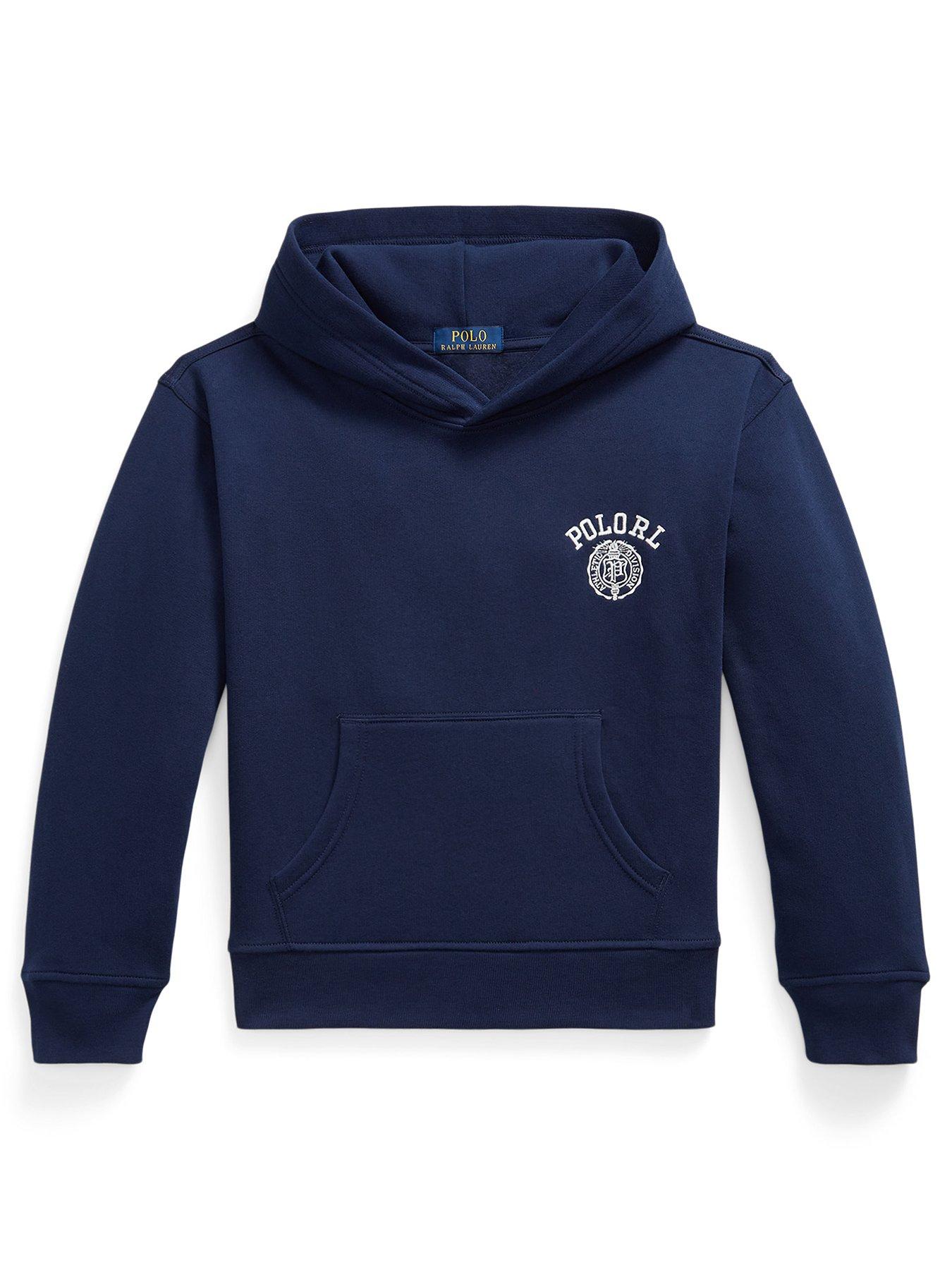 Polo Ralph Lauren Boys Logo Hoodie - Navy