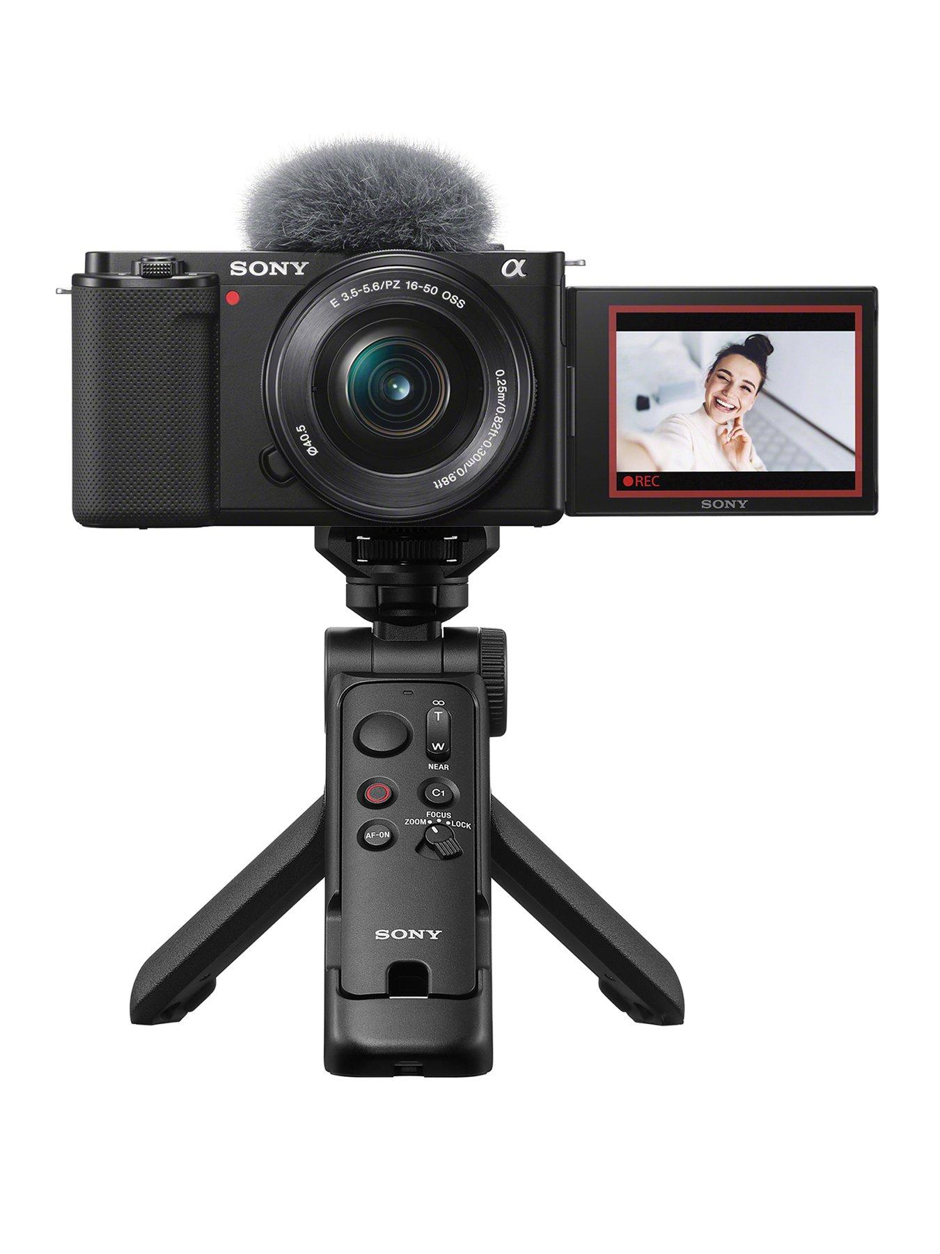 Sony Sony Alpha ZV-E10 Compact System Vlogging Camera Creator Grip Kit