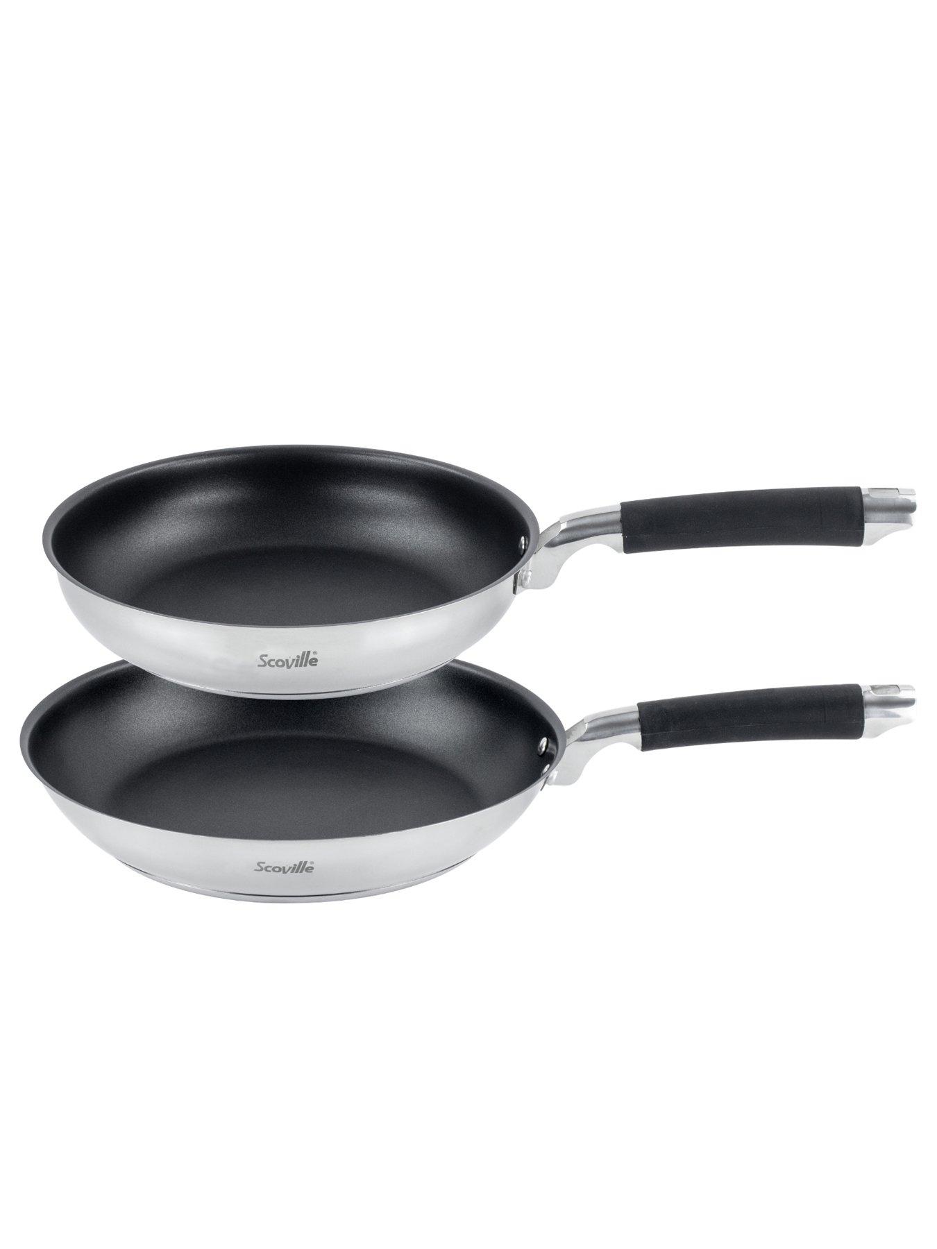 Image 2 of 6 of Scoville Scoville Steellux 2 Piece Frying Pan Set
