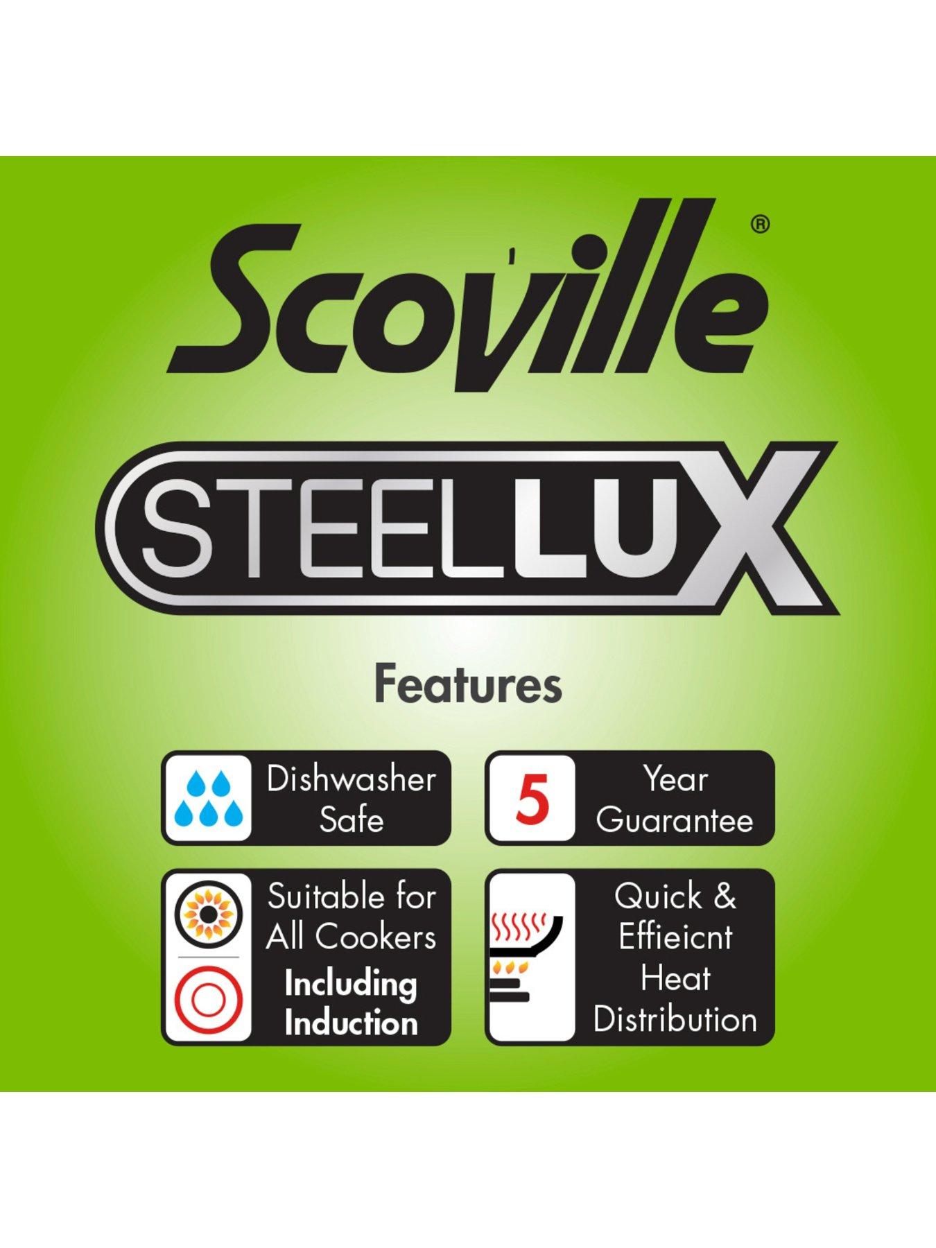 Image 6 of 6 of Scoville Scoville Steellux 2 Piece Frying Pan Set