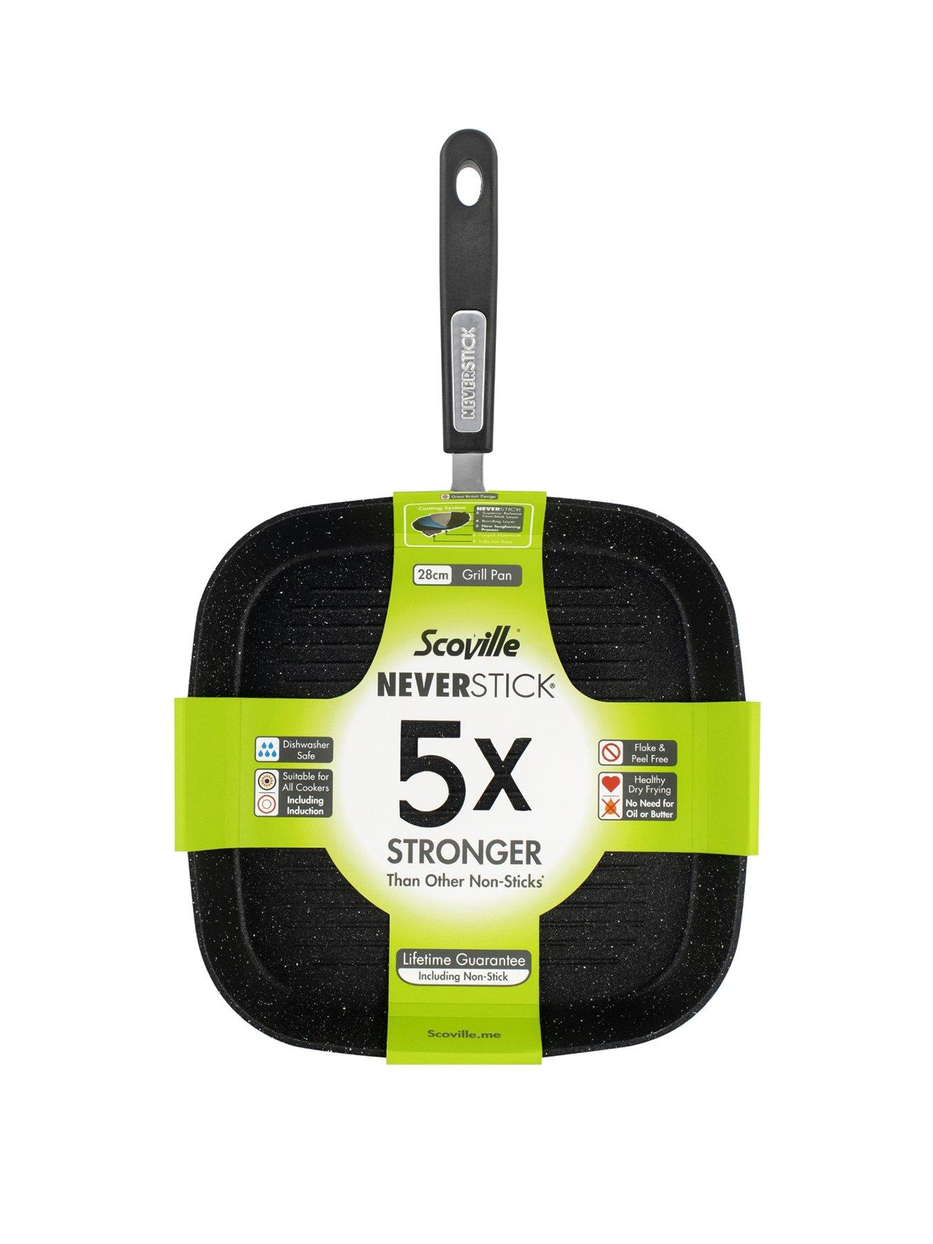 Scoville Scoville Neverstick 28cm Grill Pan