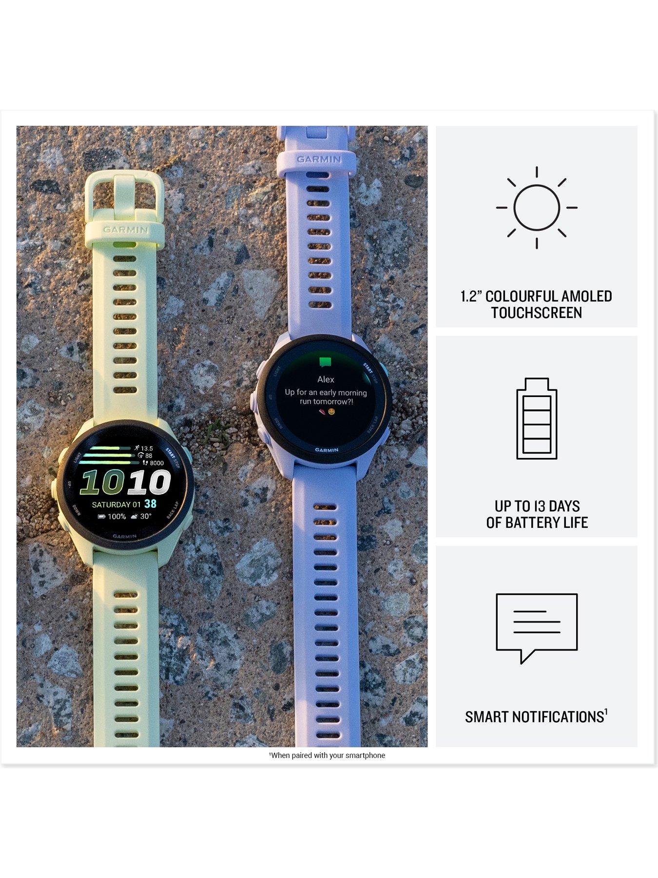 Image 3 of 7 of Garmin Forerunner 70, GPS, Cool Lavender, WW