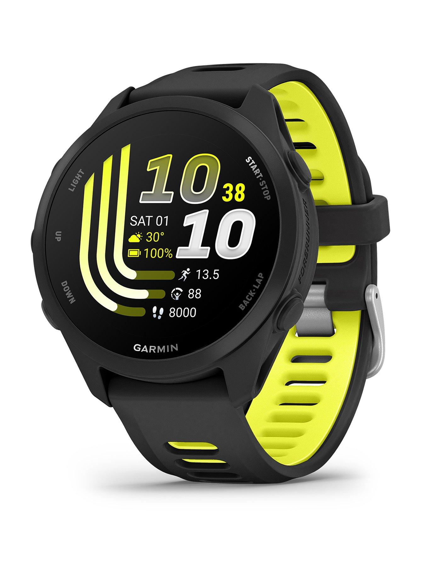 Garmin Forerunner 170, GPS, Black/Amp Yellow, WW