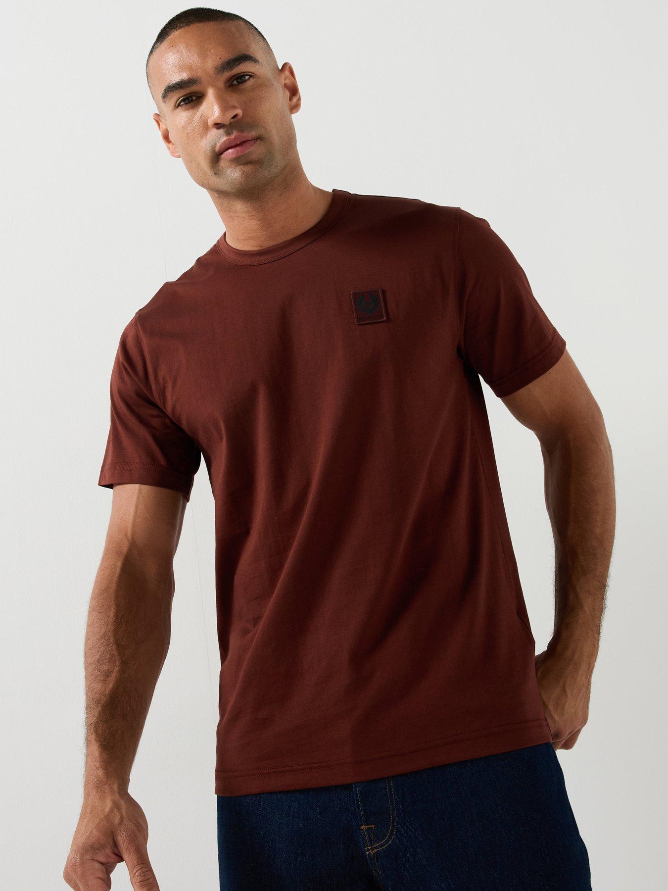 Belstaff Belstaff Left Chest Patch Logo Regular Fit T-Shirt