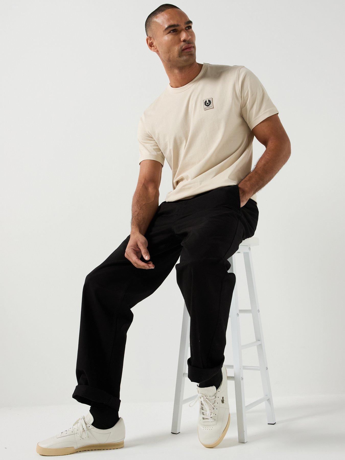 Belstaff Belstaff Left Chest Patch Logo Regular Fit T-Shirt