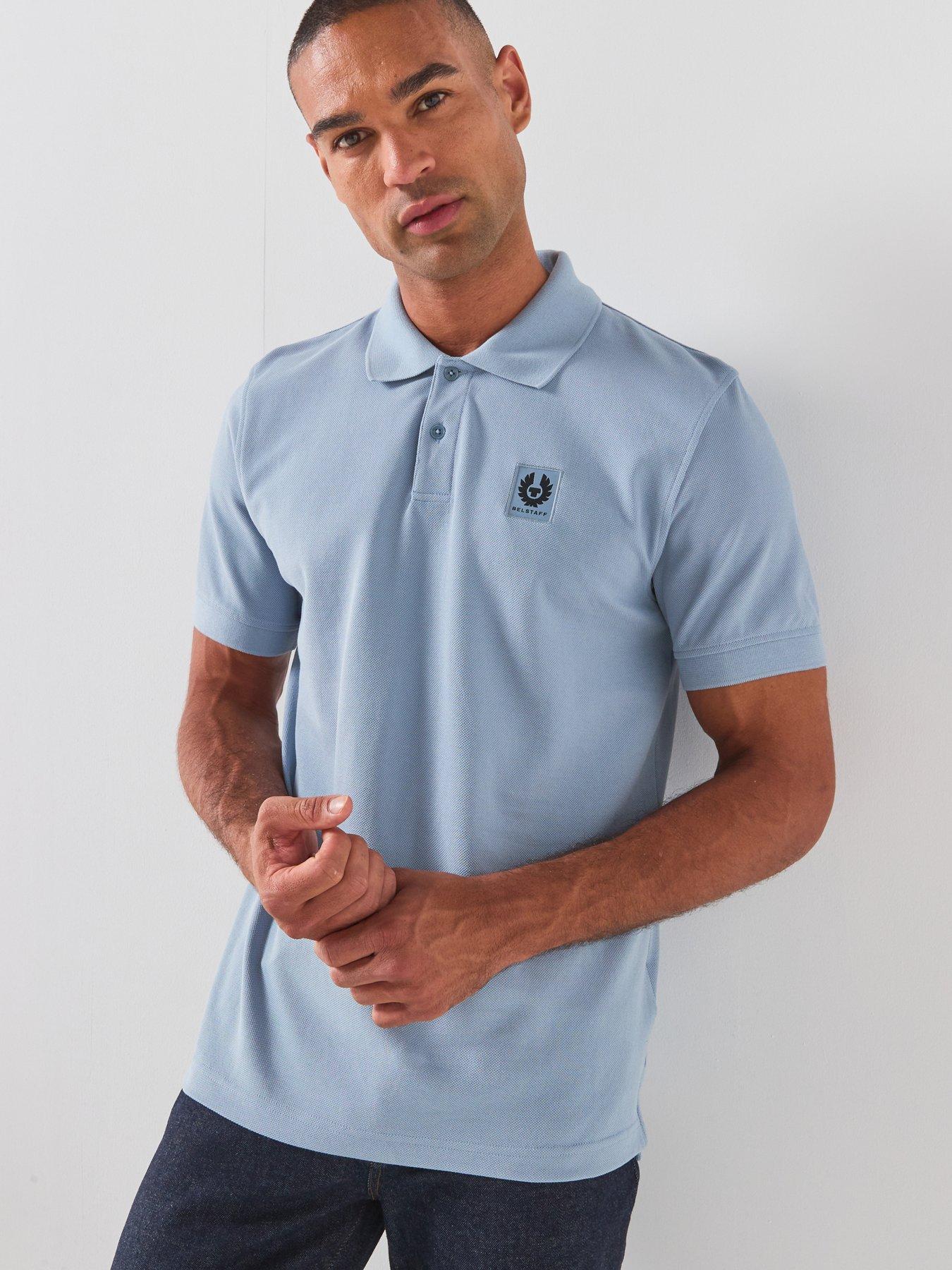 Belstaff Belstaff Left Chest Patch Logo Regular Fit Polo Shirt