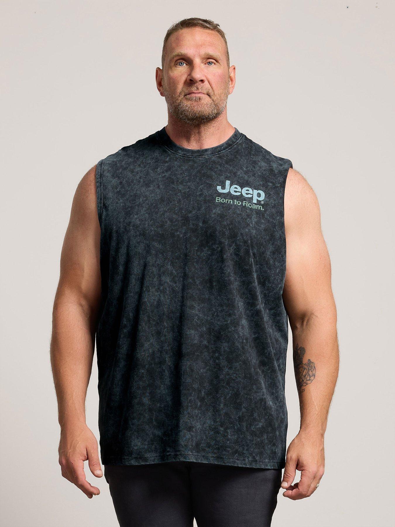 BadRhino Born To Rome' Muscle Vest - Black