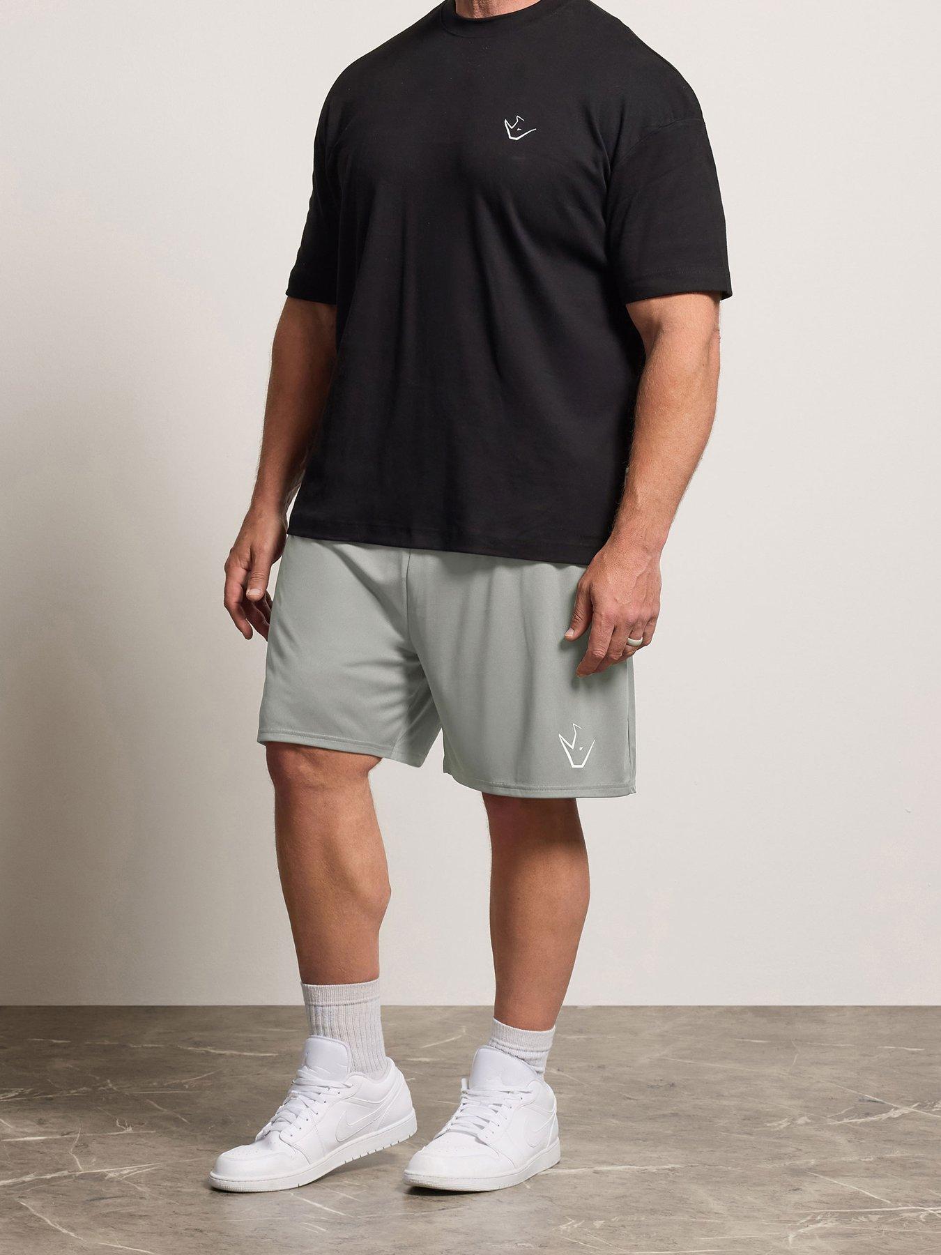 Image 1 of 1 of BadRhino Ironrhino Lightweight Active Shorts - Grey