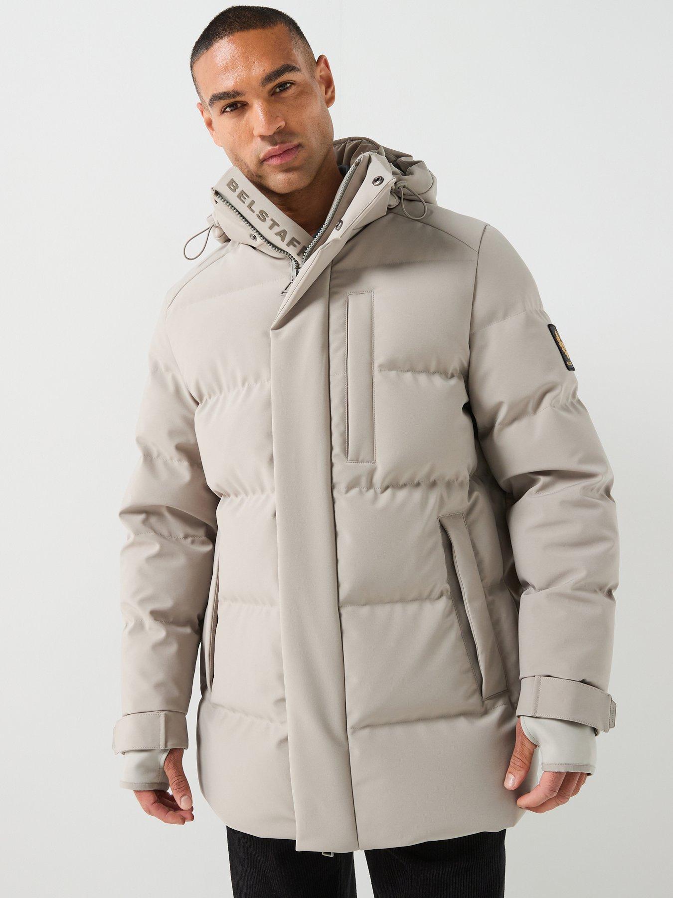 Belstaff Pendulum 2 Way Stretch Padded Coat - Light Beige