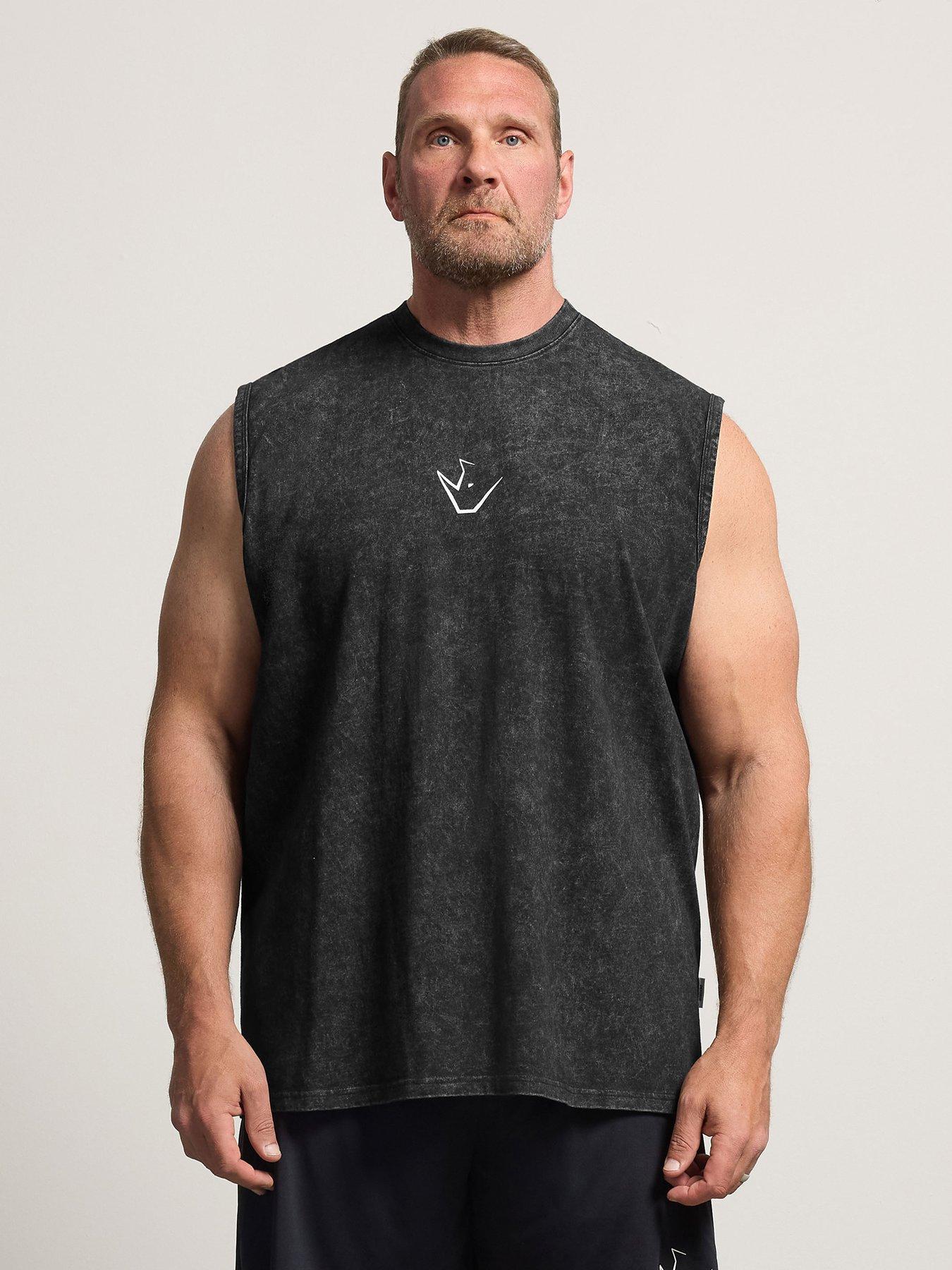 BadRhino Ironrhino Old English Vest - Black