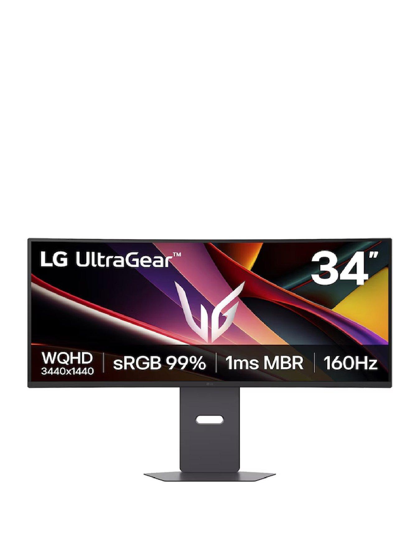 LG 34G600A-B 34in VA LED Black Multimedia Curved Monitor