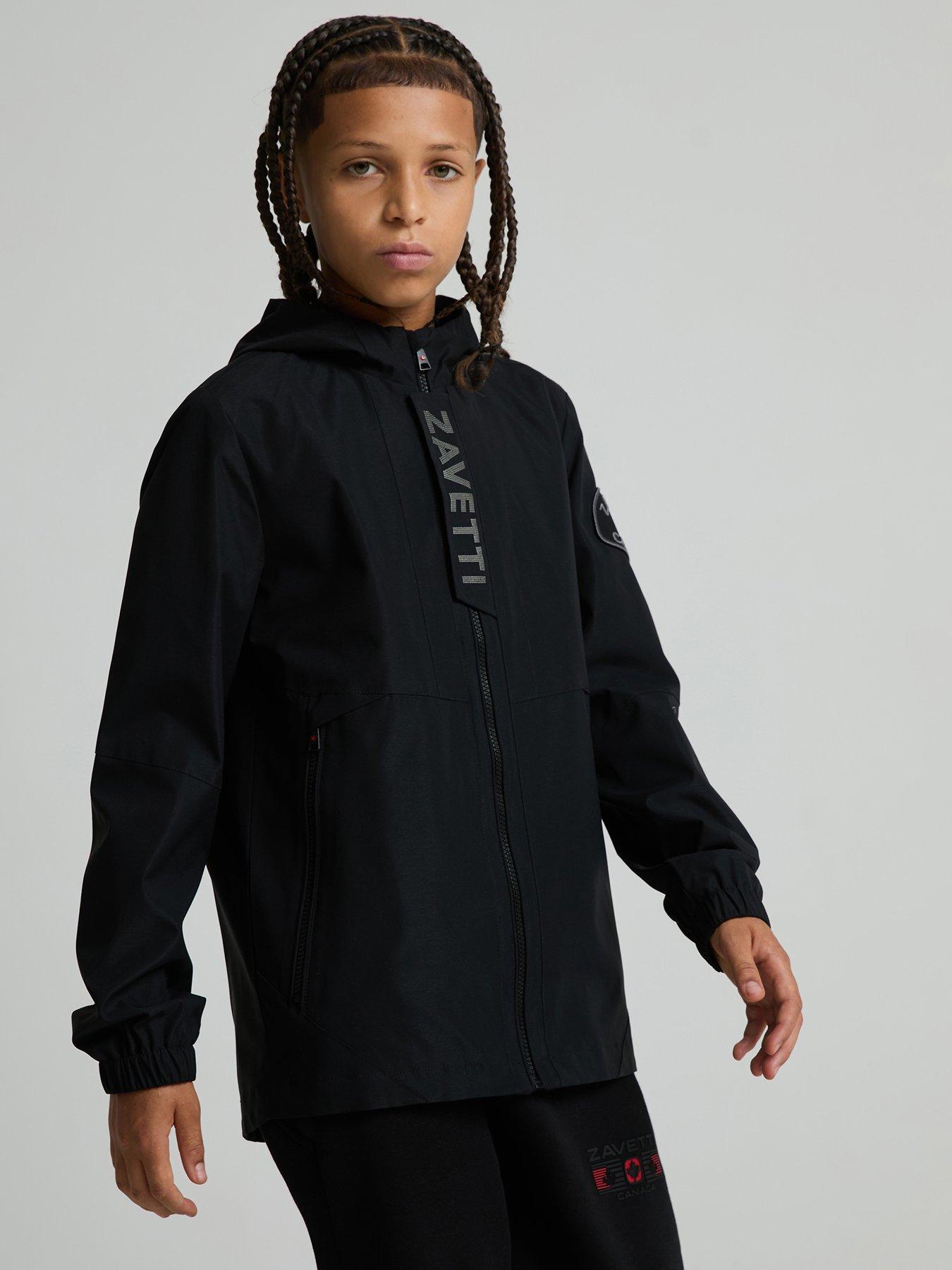 Zavetti Canada Junior Marradi Windbreaker - Black