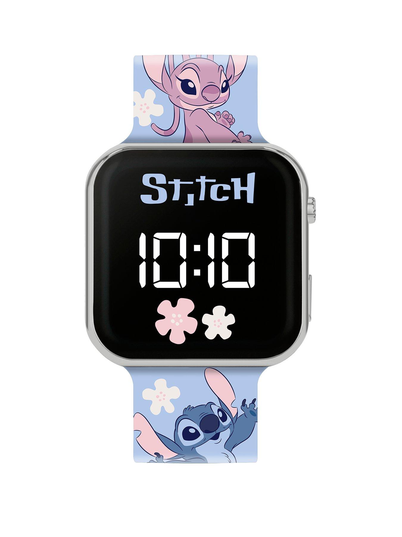 Disney Stitch  &  Angel Printed Led Watch