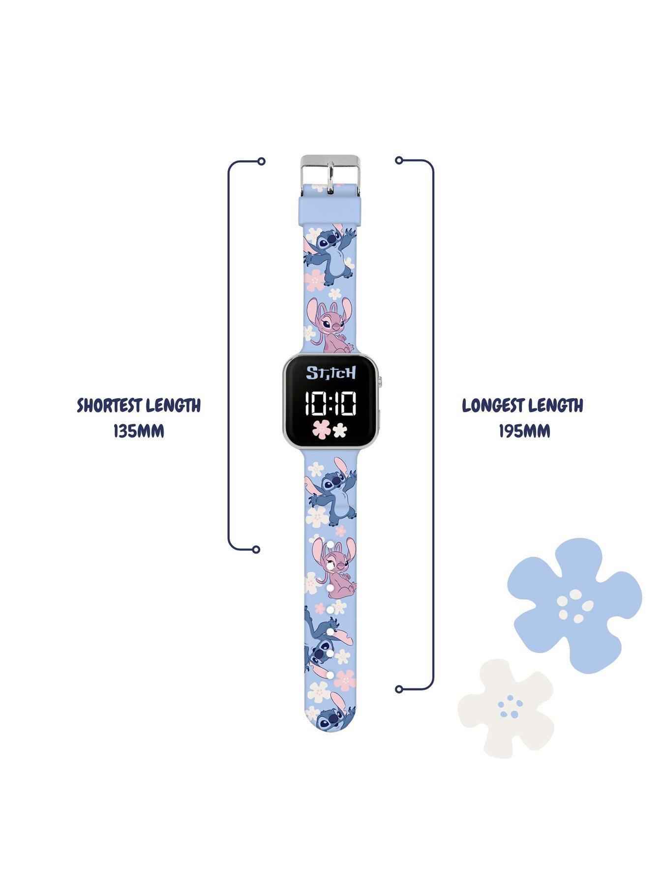Image 3 of 4 of Disney Stitch &amp; Angel Printed Led Watch