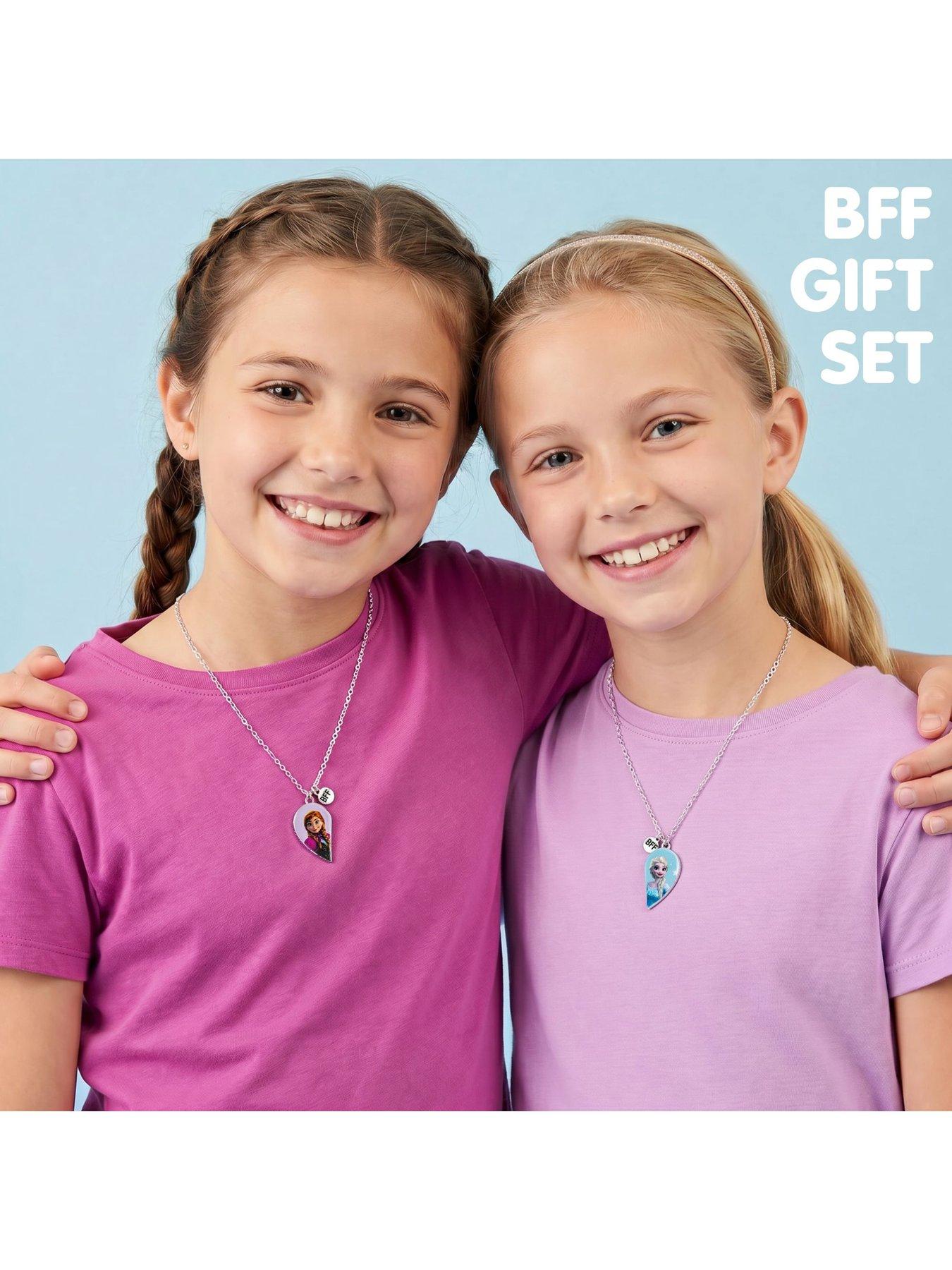 Image 2 of 5 of Disney Kids Heart Necklace Set Frozen