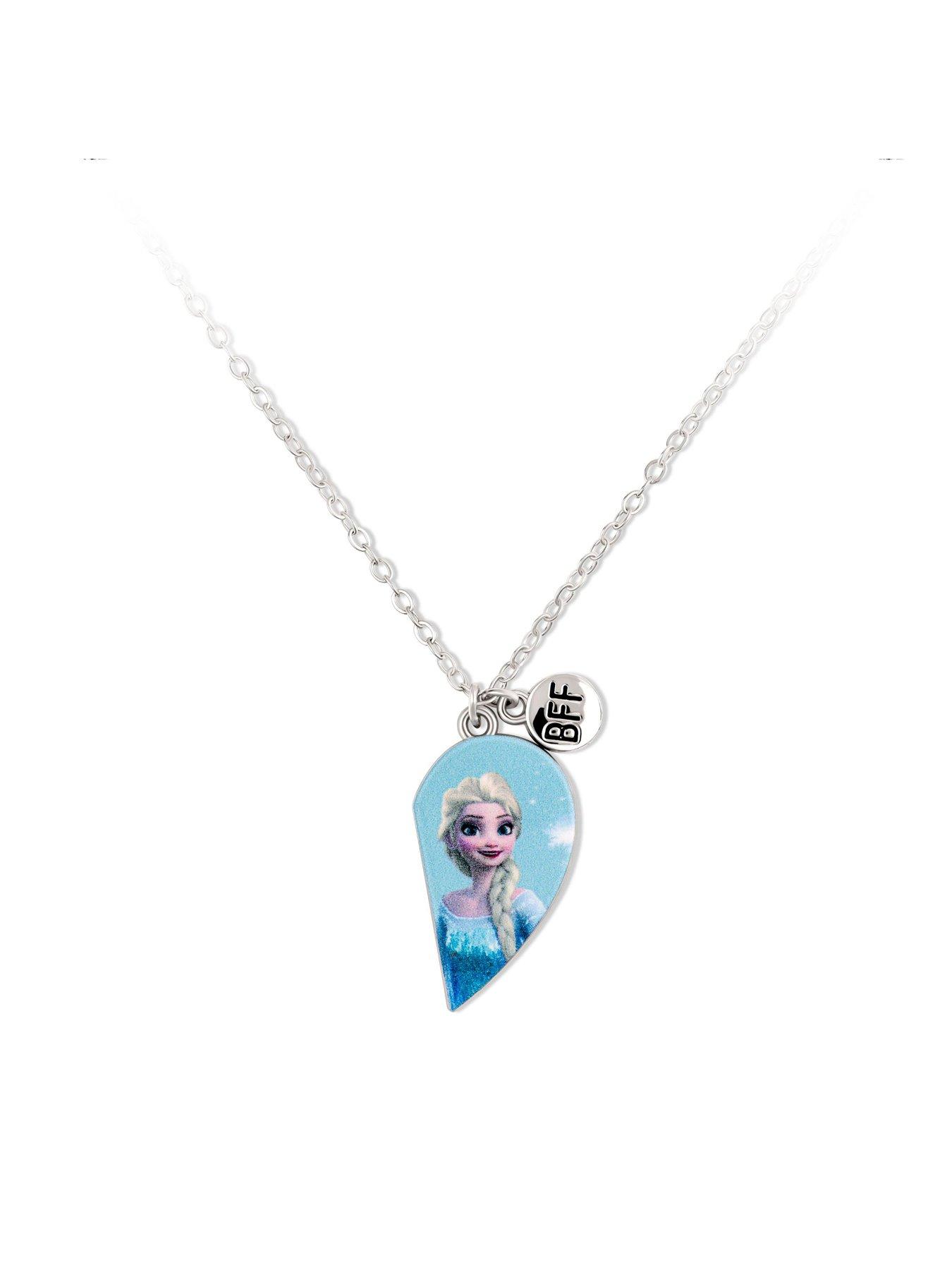 Image 4 of 5 of Disney Kids Heart Necklace Set Frozen