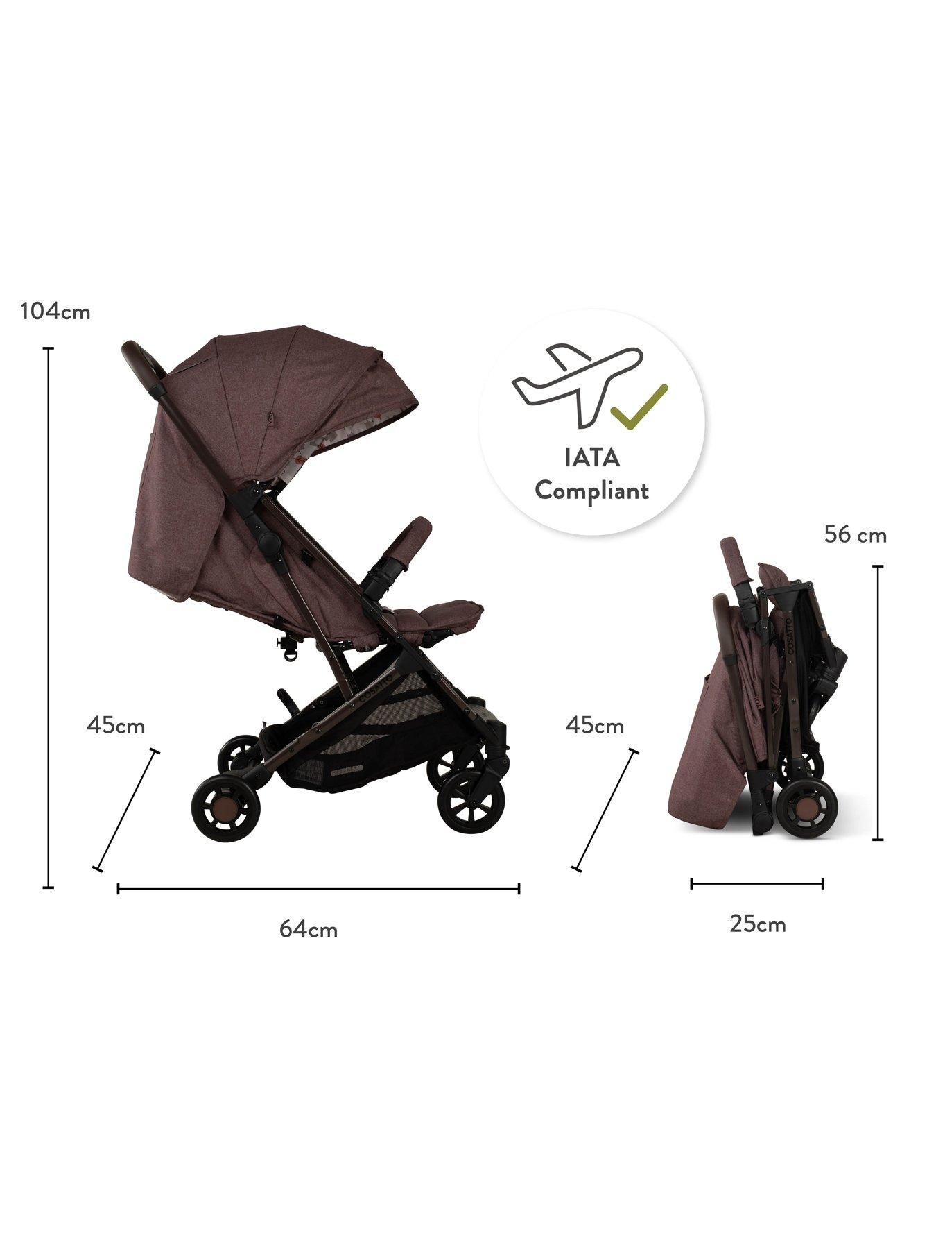 Image 5 of 6 of Cosatto Yo Ultra Compact Stroller - Bear Hug