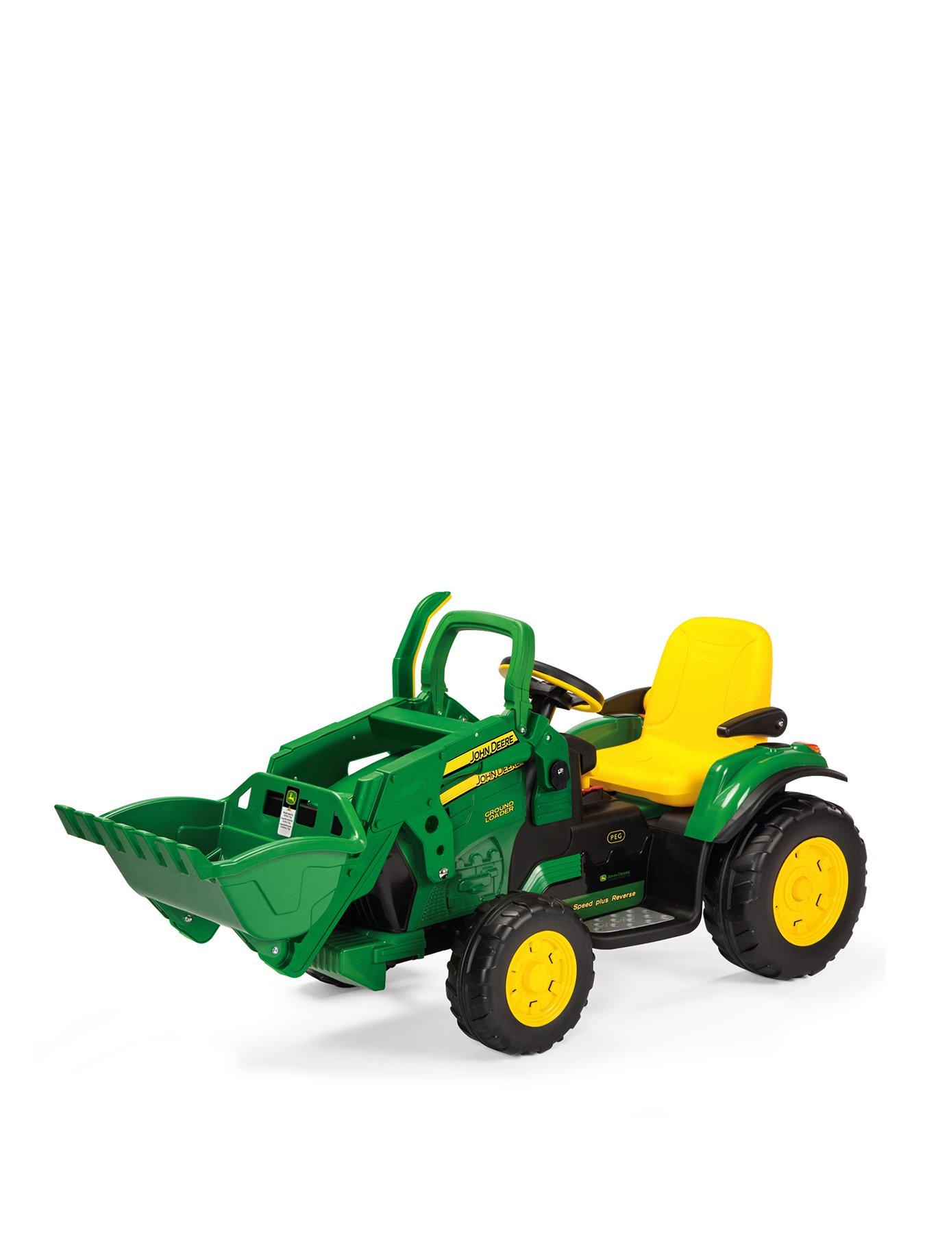 John Deere John Deere 12v Ground Loader Ride On