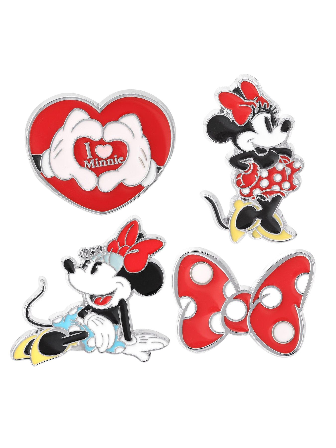 Image 2 of 5 of Disney 4 Pcs&nbsp;Minnie Mouse Pin Set
