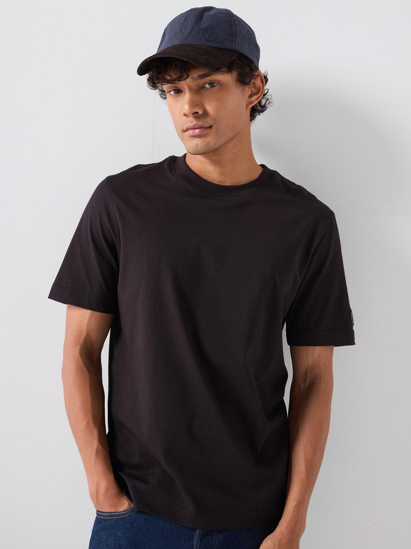 Barbour International International Outline Badge Relaxed T-Shirt - Black