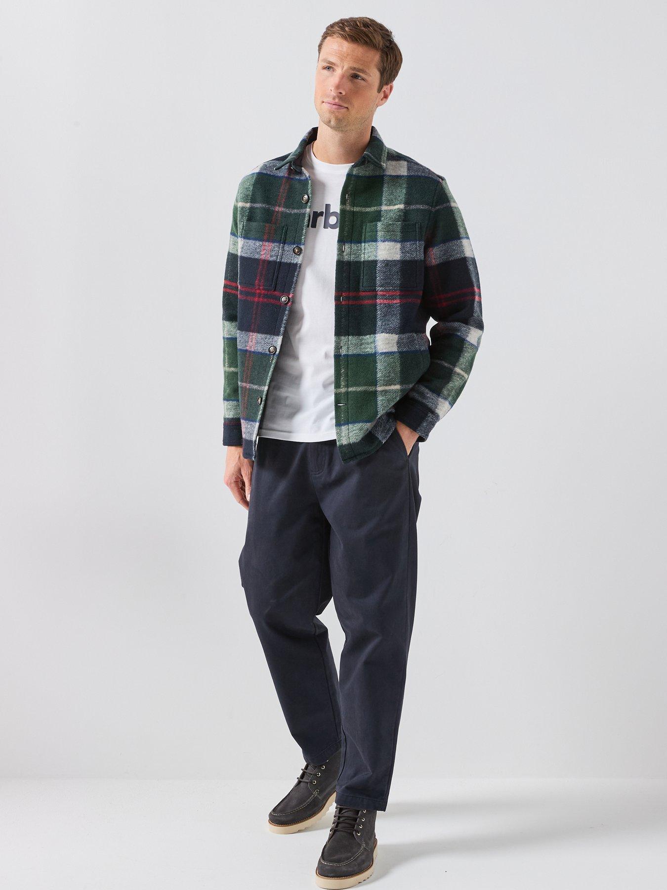 Image 3 of 6 of Barbour Logo Tailored T-Shirt - White