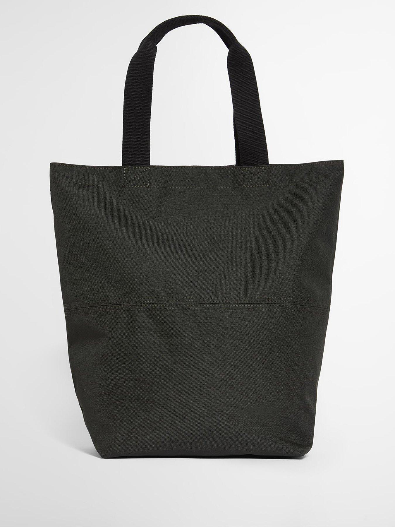 Image 2 of 4 of Barbour Field Patchwork Tote Bag - Green