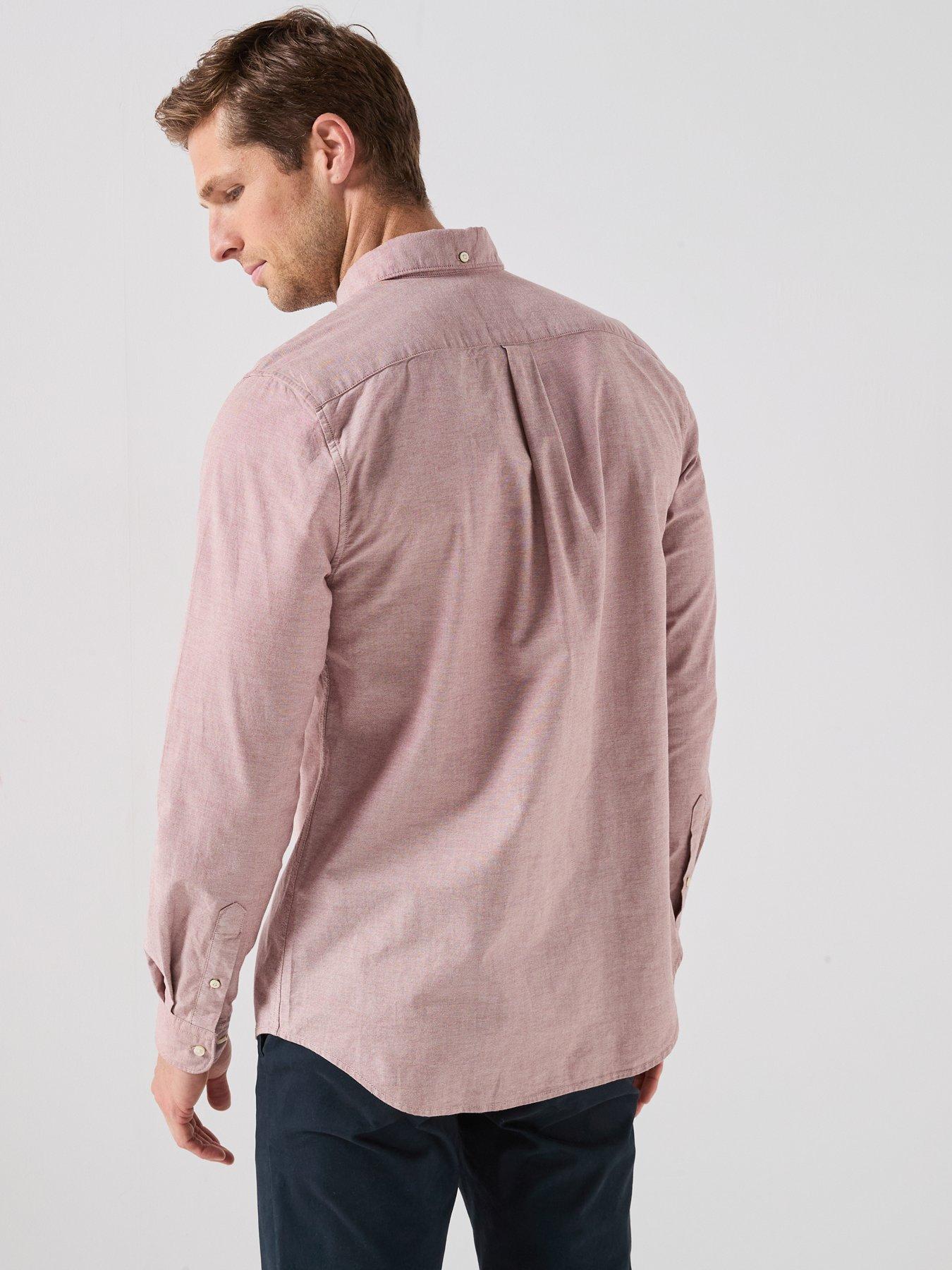 Image 2 of 5 of Barbour Marsden Tailored Oxford Shirt - Brown