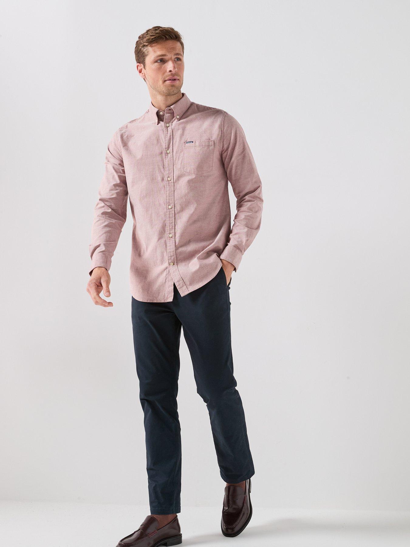 Image 3 of 5 of Barbour Marsden Tailored Oxford Shirt - Brown