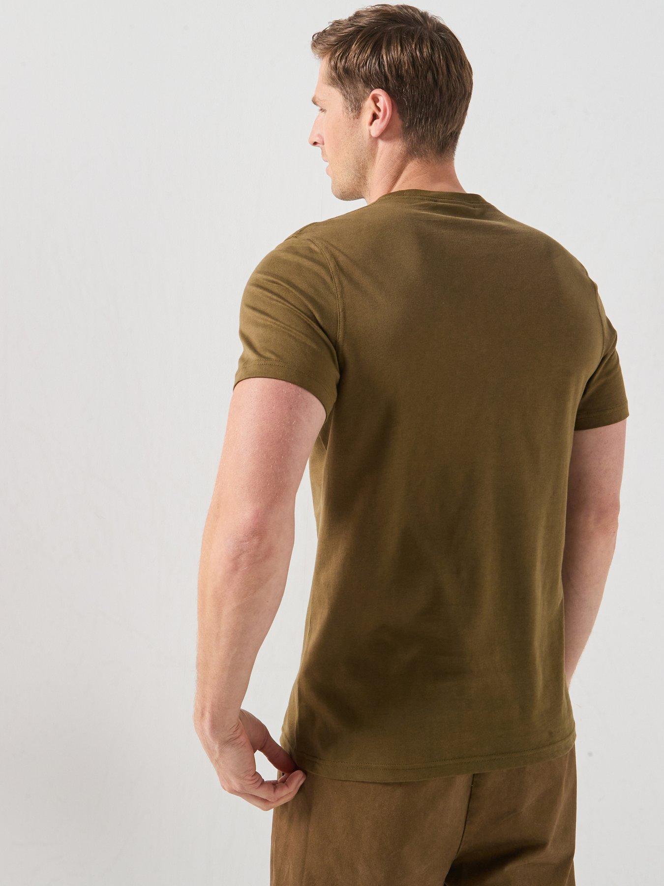 Image 2 of 5 of Barbour Pheasant Graphic Tailored T-Shirt - Green