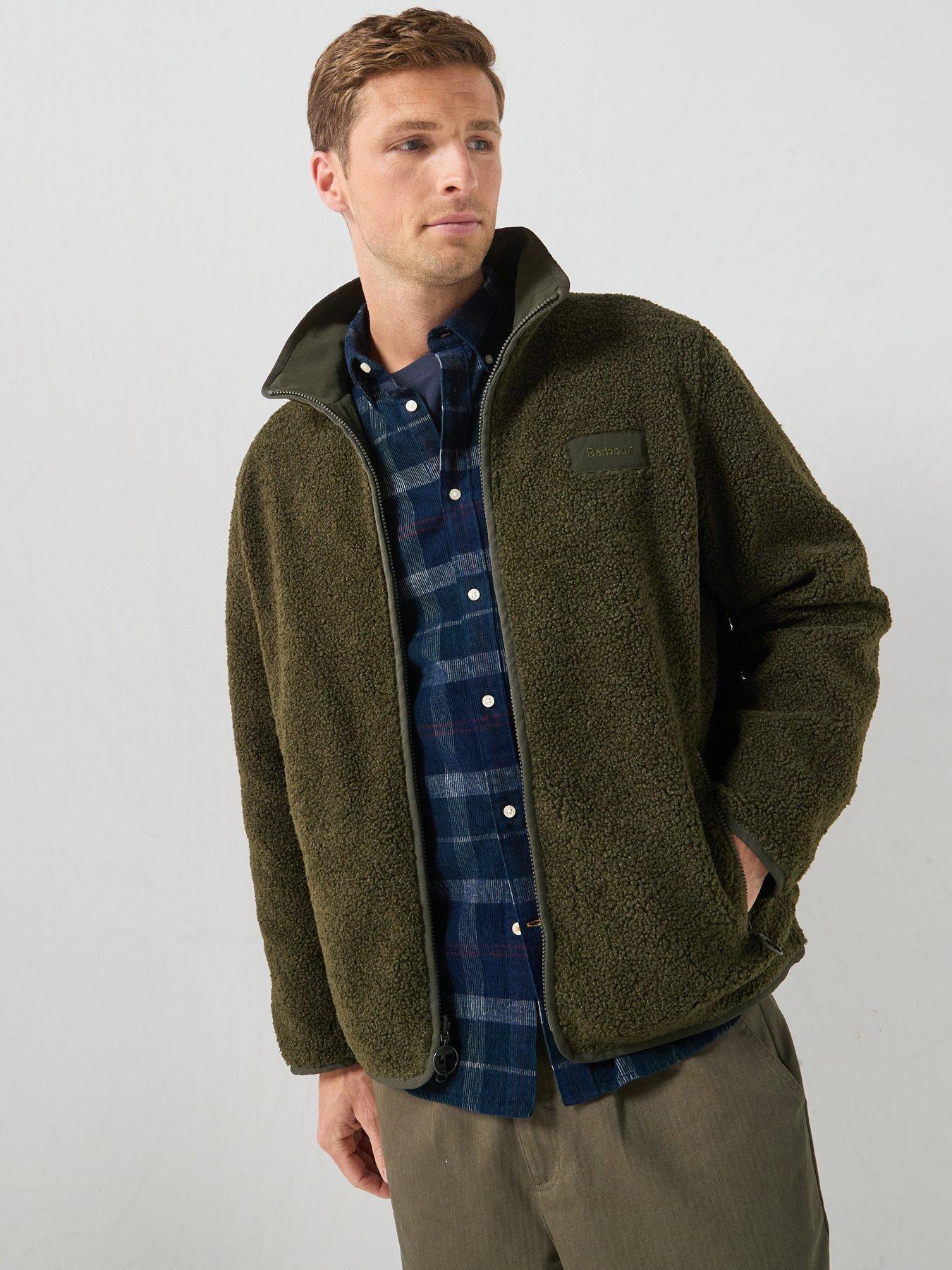 Barbour Reversible Fleece Gilet - Dark Green