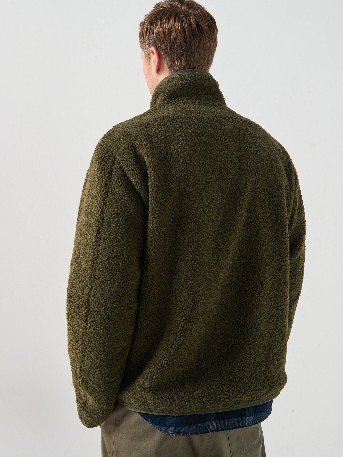 Image 2 of 6 of Barbour Reversible Fleece Gilet - Dark Green