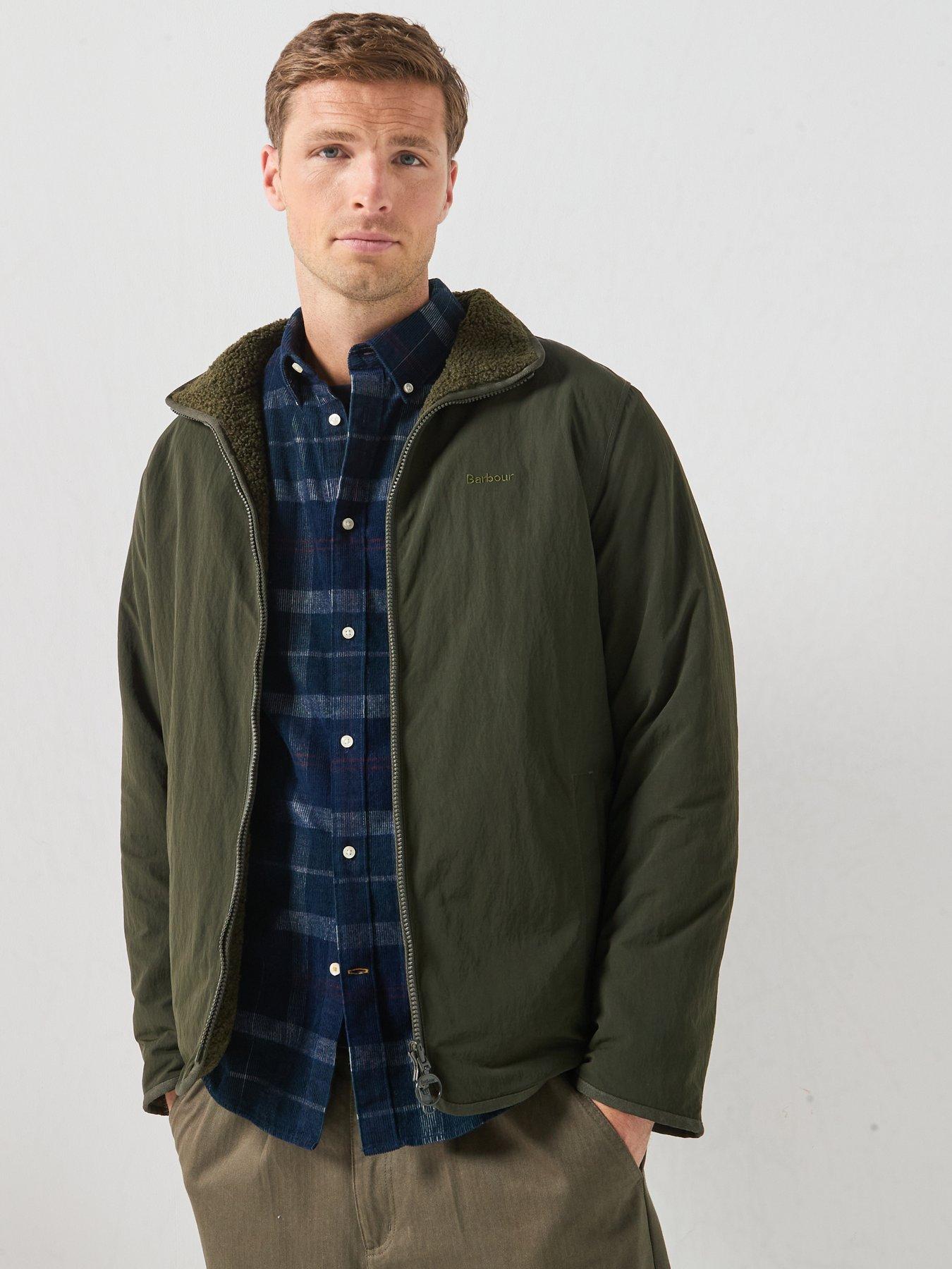 Image 5 of 6 of Barbour Reversible Fleece Gilet - Dark Green