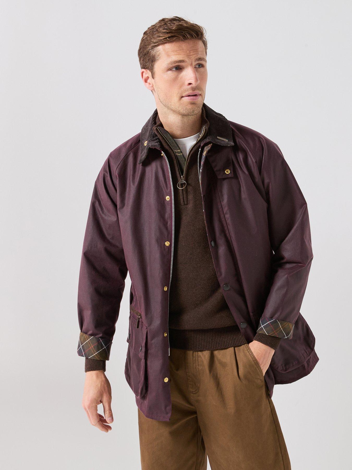 Barbour Icons Beaufort Wax Jacket - Red