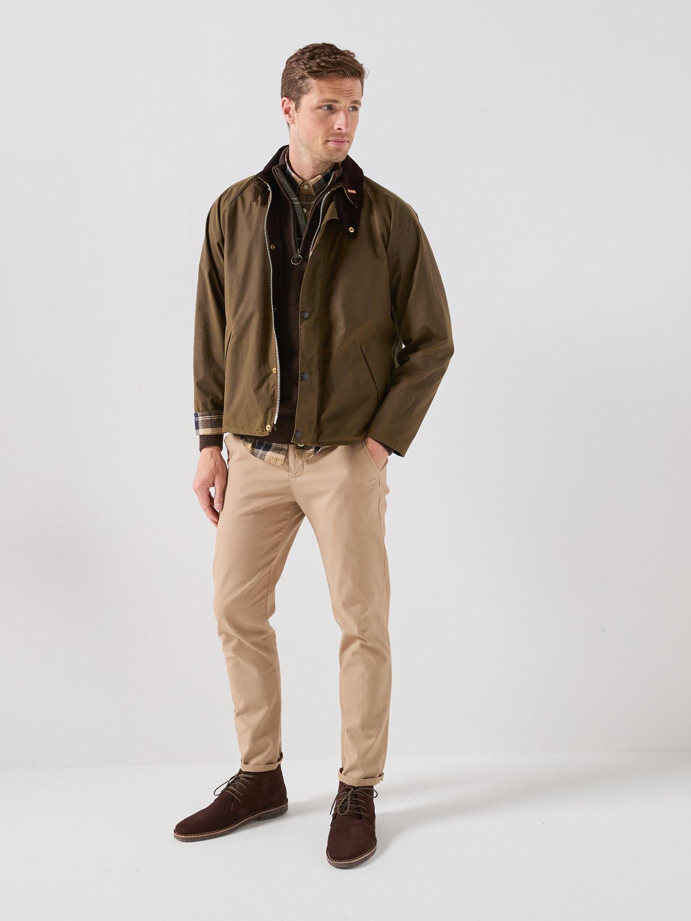 Image 3 of 6 of Barbour Icons Transport Wax Jacket - Brown