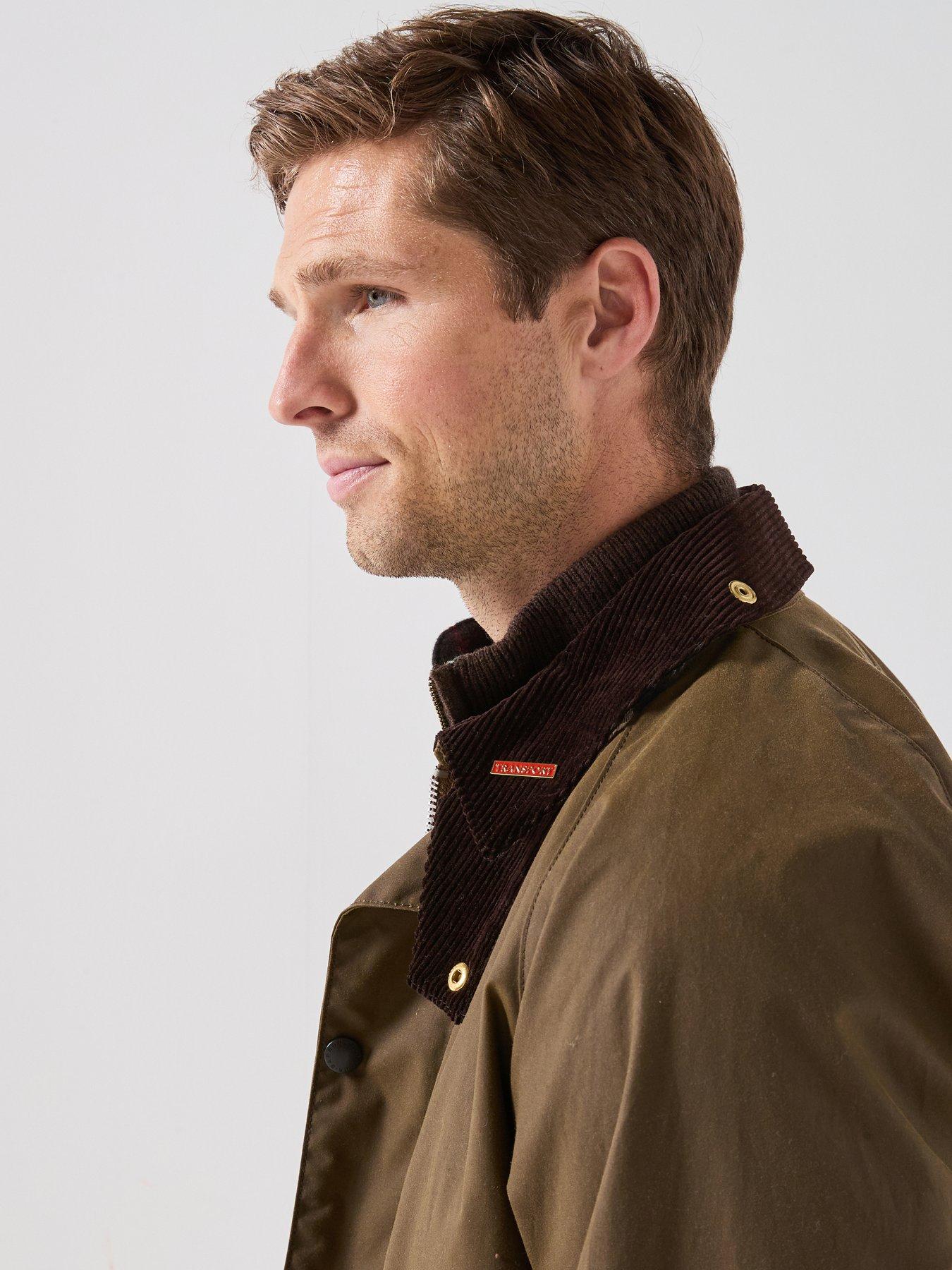 Image 4 of 6 of Barbour Icons Transport Wax Jacket - Brown