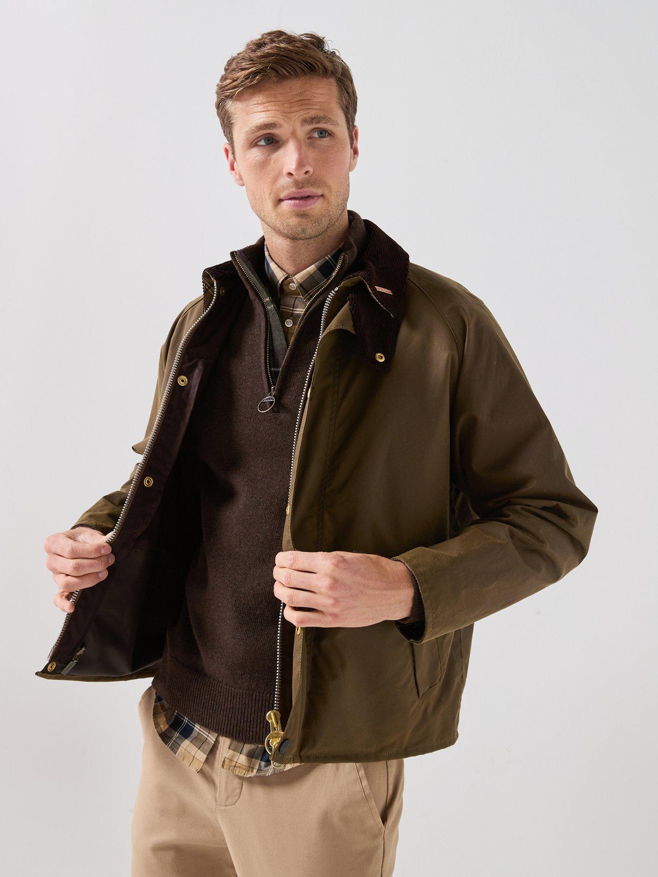 Image 5 of 6 of Barbour Icons Transport Wax Jacket - Brown