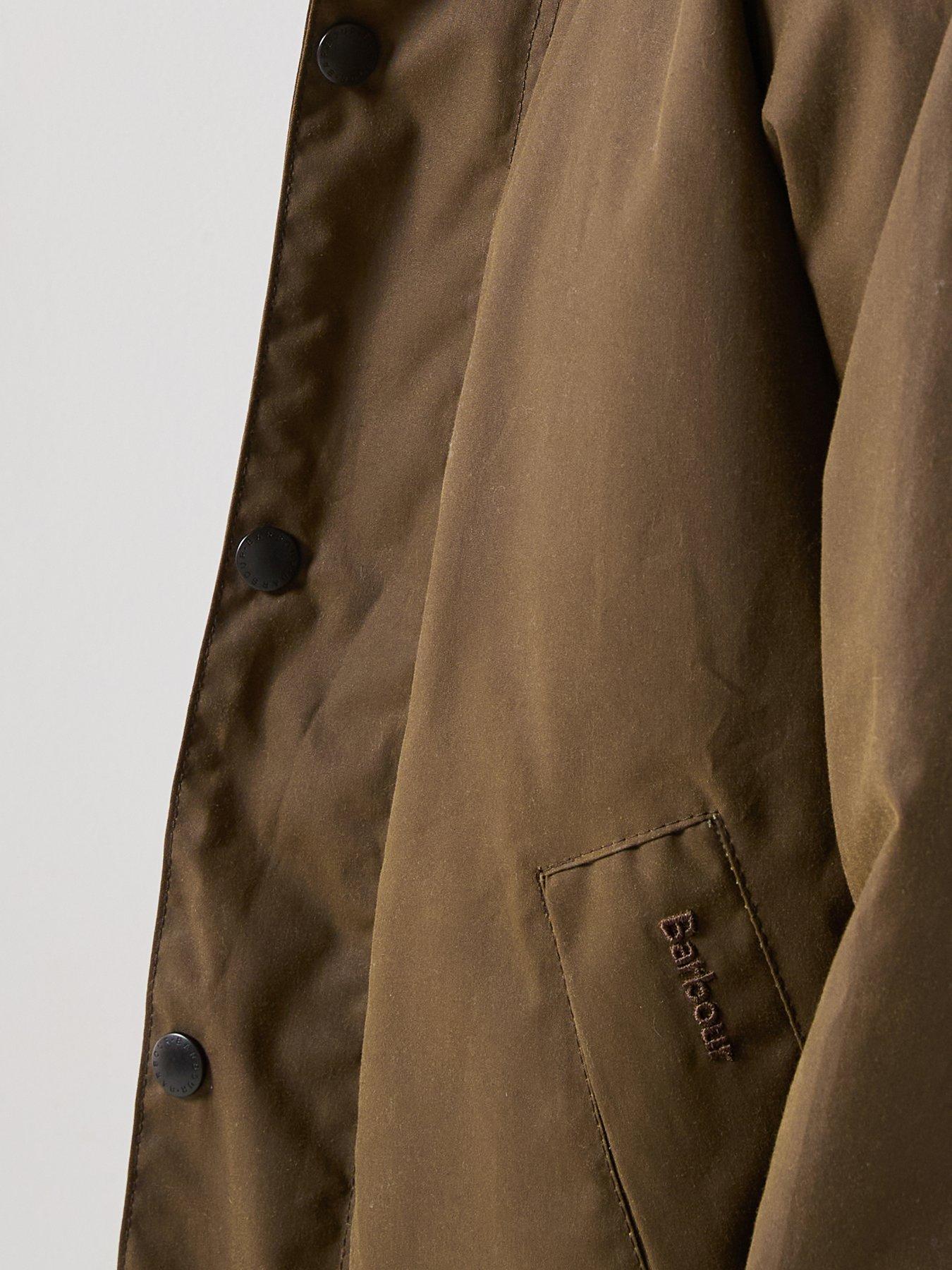 Image 6 of 6 of Barbour Icons Transport Wax Jacket - Brown