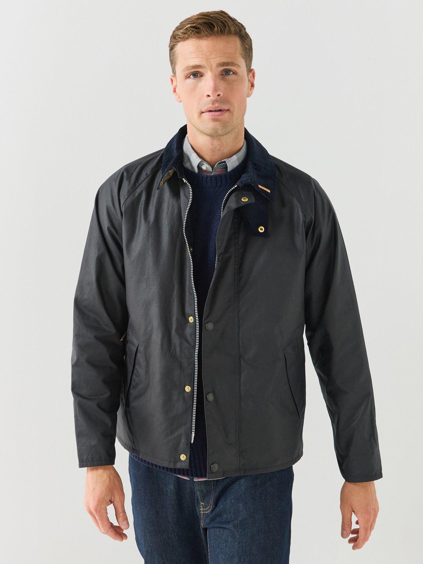 Barbour Icons Transport Wax Jacket - Navy