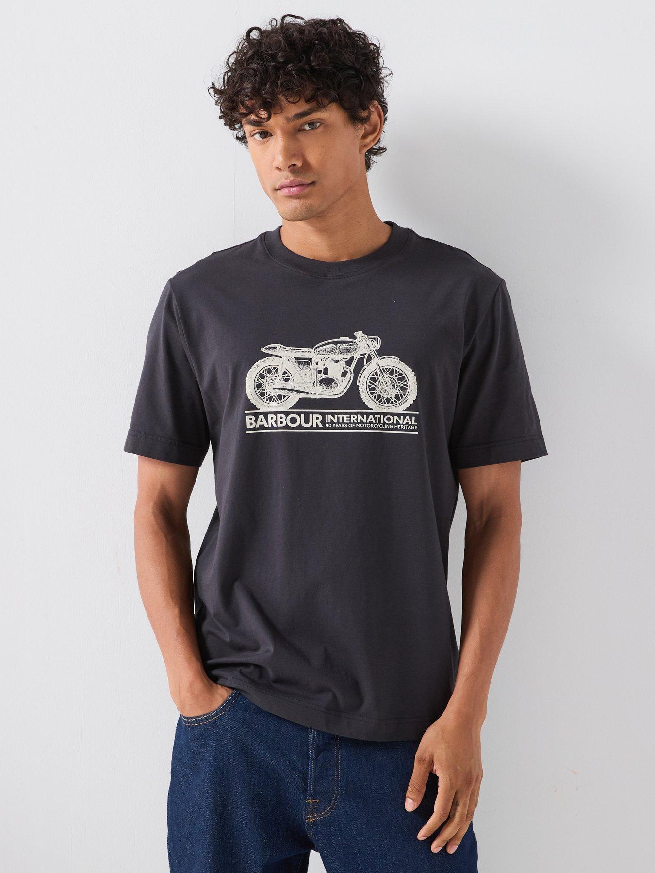 Barbour International International Triton Relaxed T-Shirt - Black